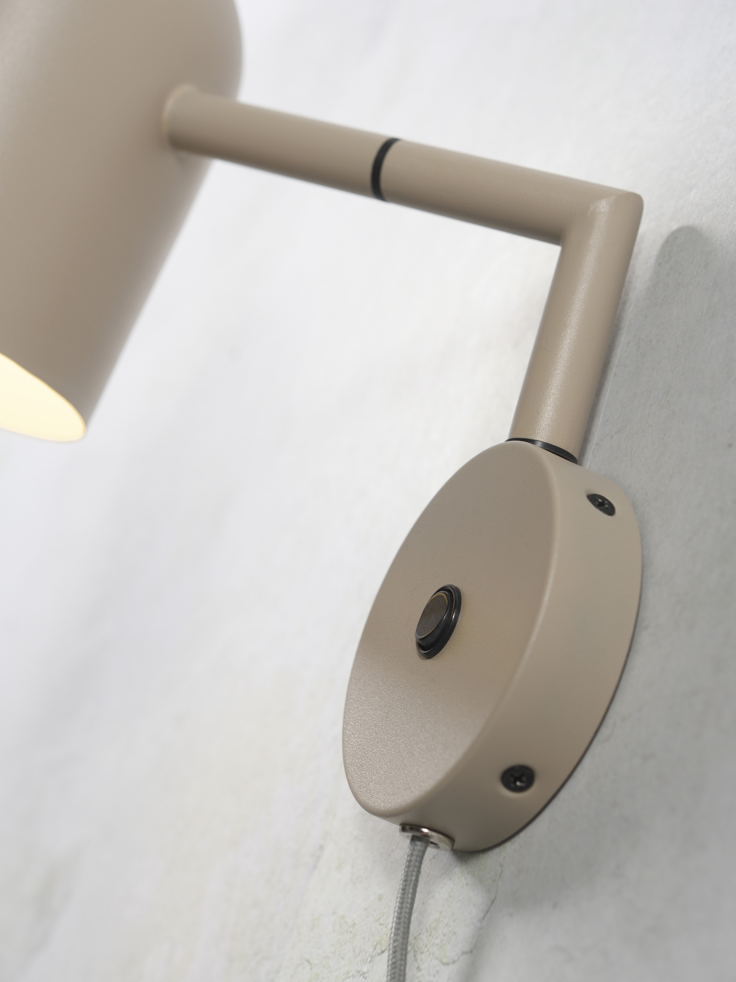 its about RoMi Wandlamp 'Marseille' 26cm, kleur Zand