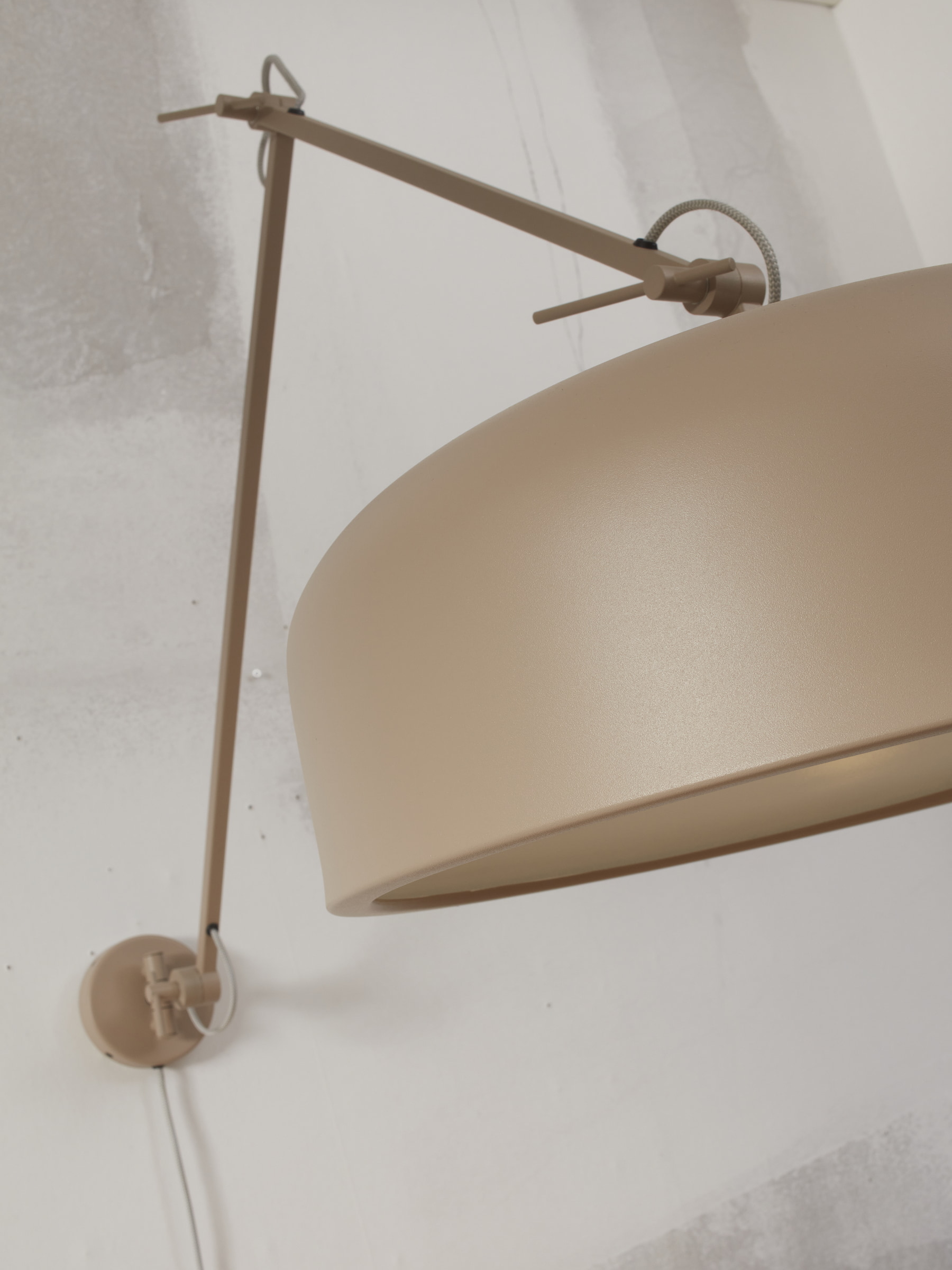 its about RoMi Wandlamp 'Marseille' Groot, kleur Zand