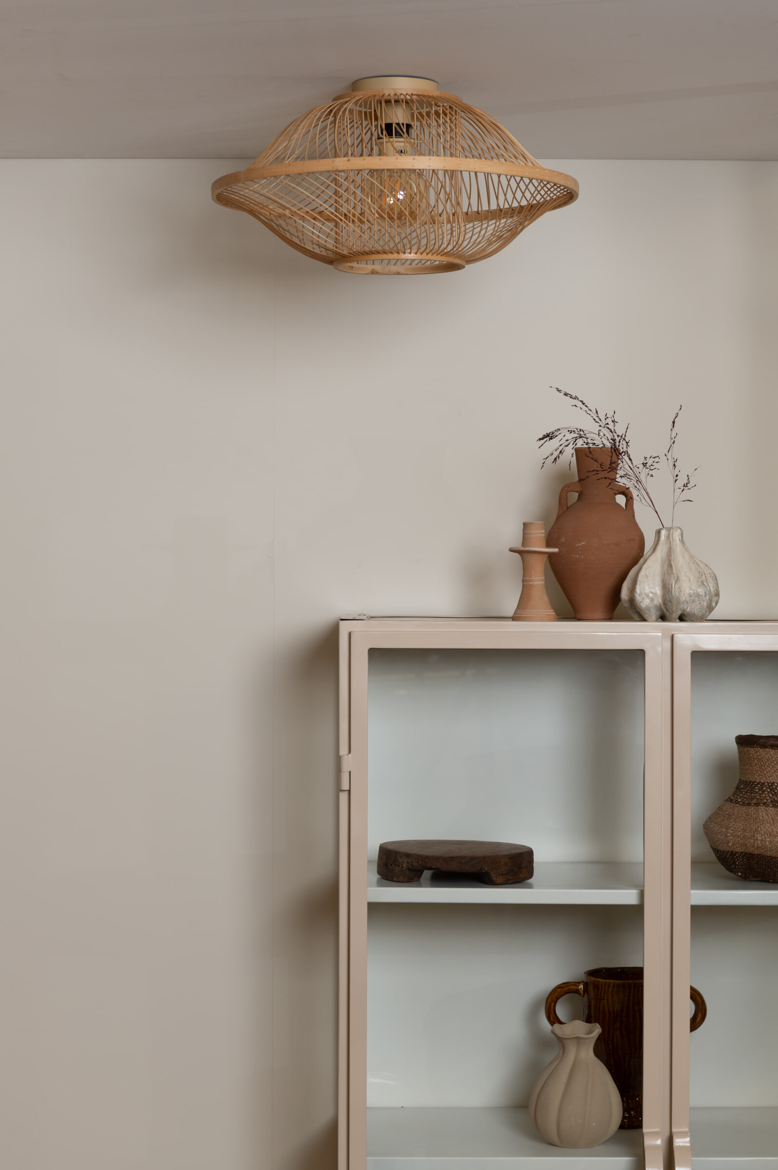 GOOD&MOJO Plafondlamp 'Maui' Bamboe, 50cm, kleur Naturel