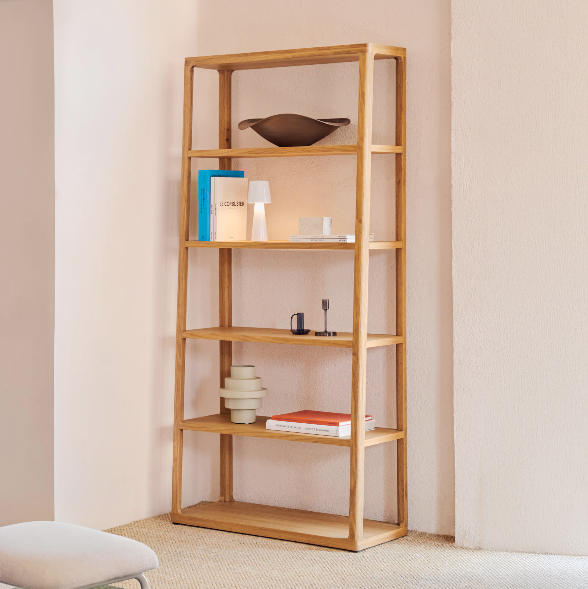 Kave Home Wandkast 'Maymai' Eikenhout, 193 x 90cm