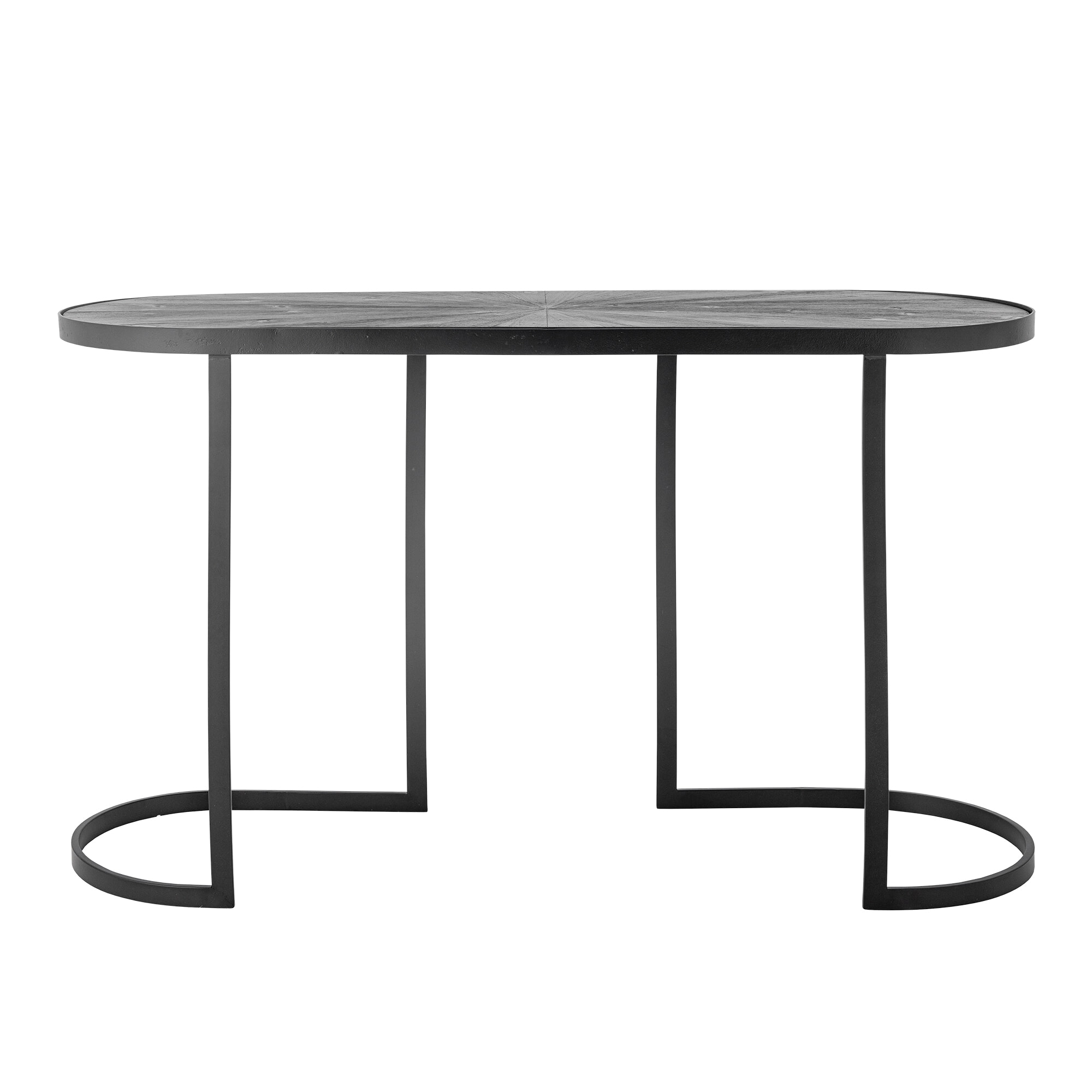 Bloomingville Sidetable Carter 110 cm - Zwart