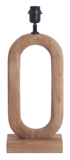 Light & Living Tafellamp 'Paceco' Mangohout (excl. kap)