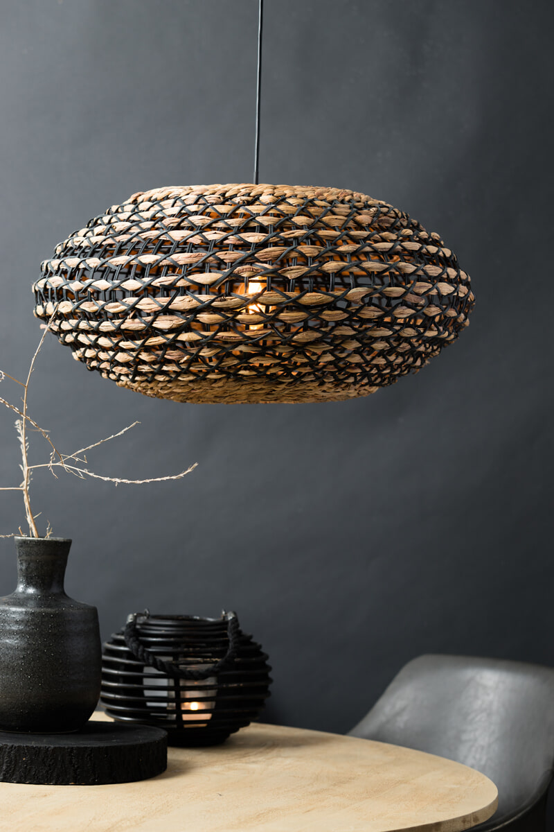 Light & Living Hanglamp 'Tripoli' 60cm, kleur Zwart