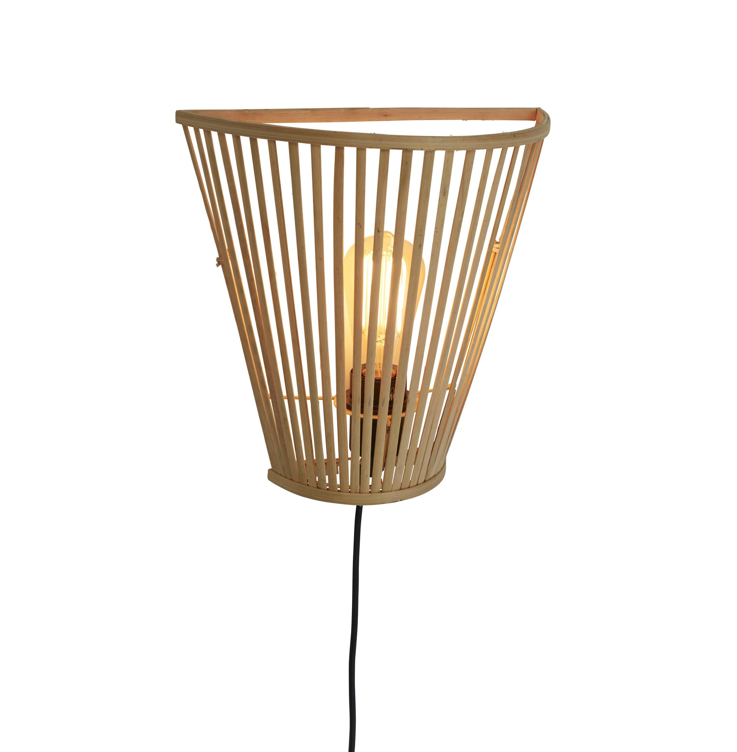 sohome Wandlamp Merapi Bamboe 30cm Korting Huis Tuin
