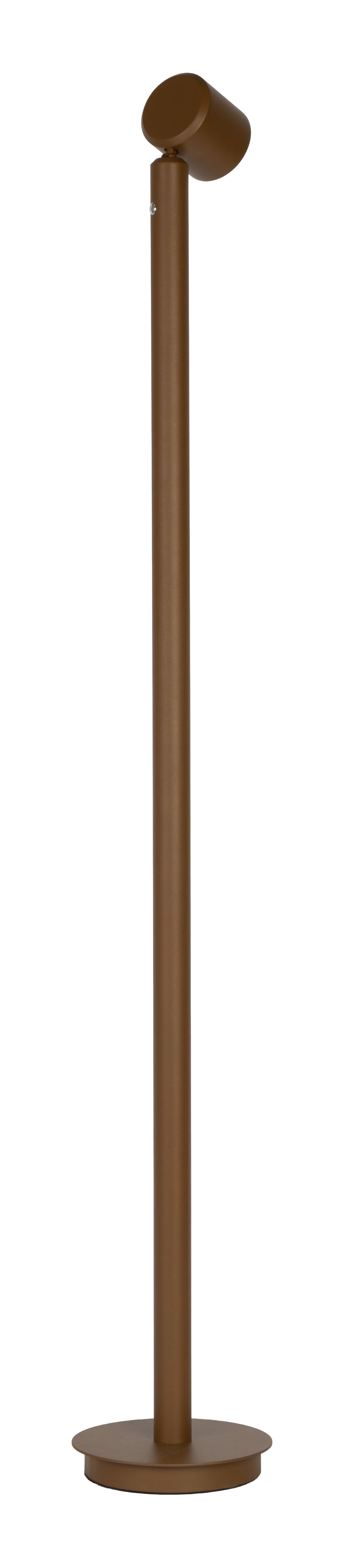 its about RoMi Vloerlamp Milan 110cm, oplaadbaar - Bruin