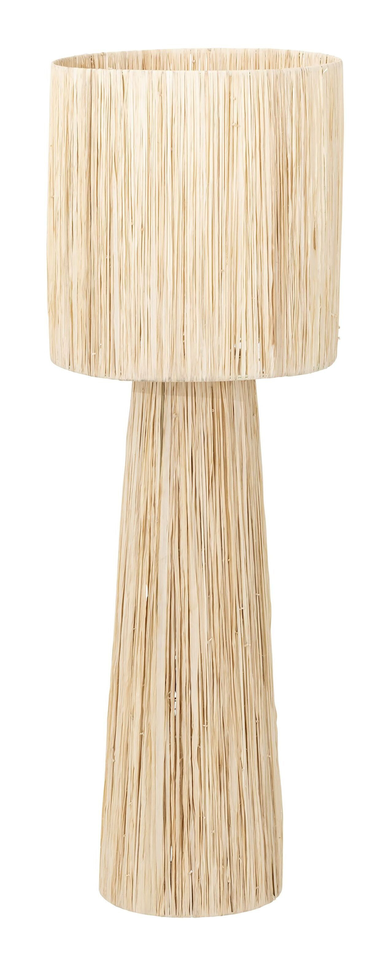 MUST Living Vloerlamp Marbella Palmblad, 120cm hoog - NATUREL