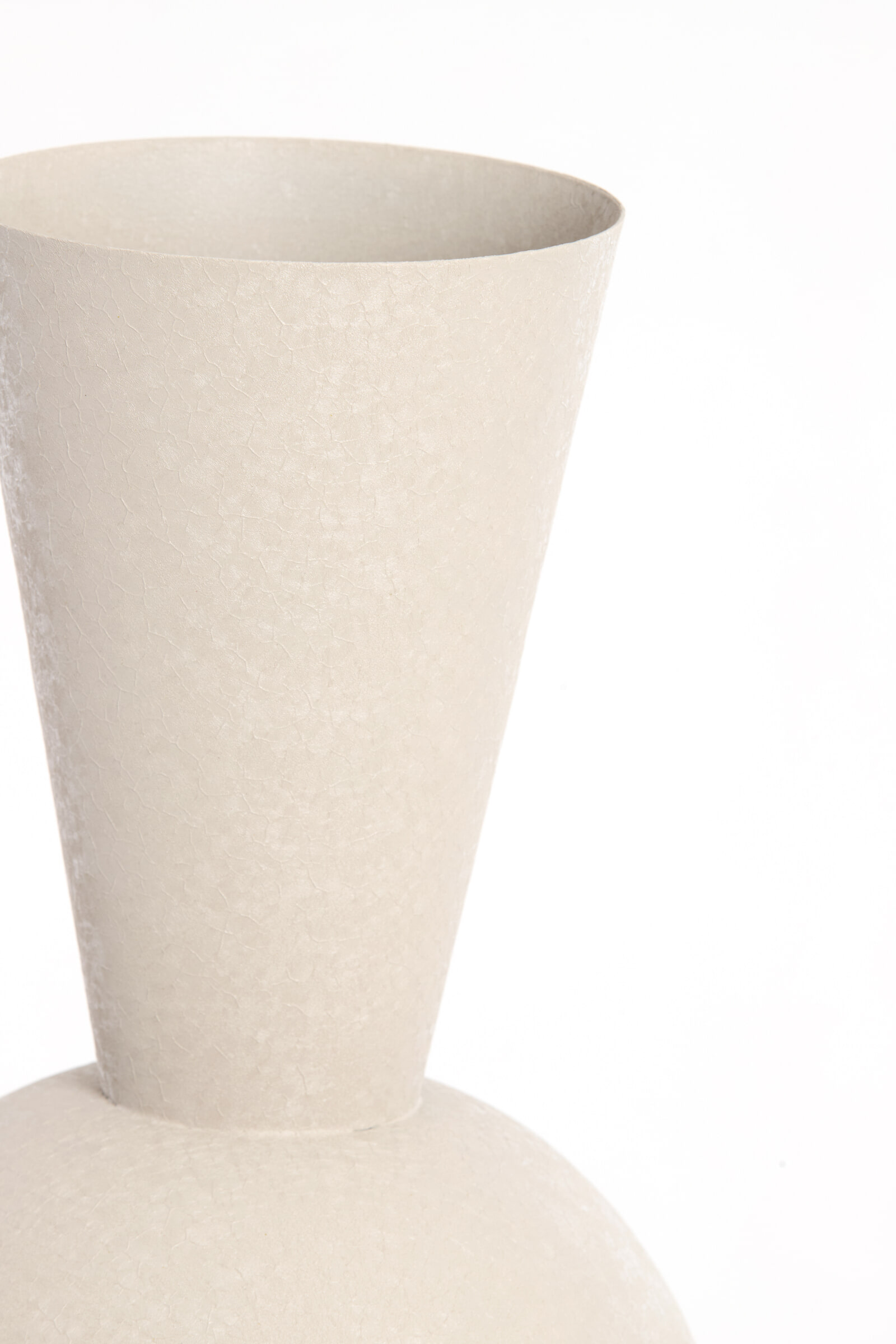 Light & Living Vaas 'Chedi' 60cm, kleur Lichtgrijs