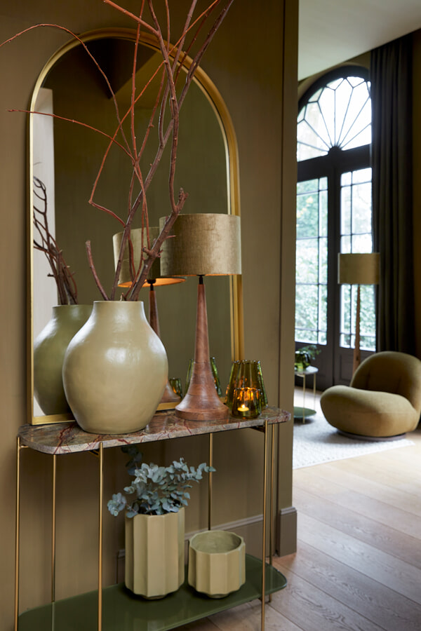 Light & Living Spiegel 'Feres' 150cm, kleur Oud Brons