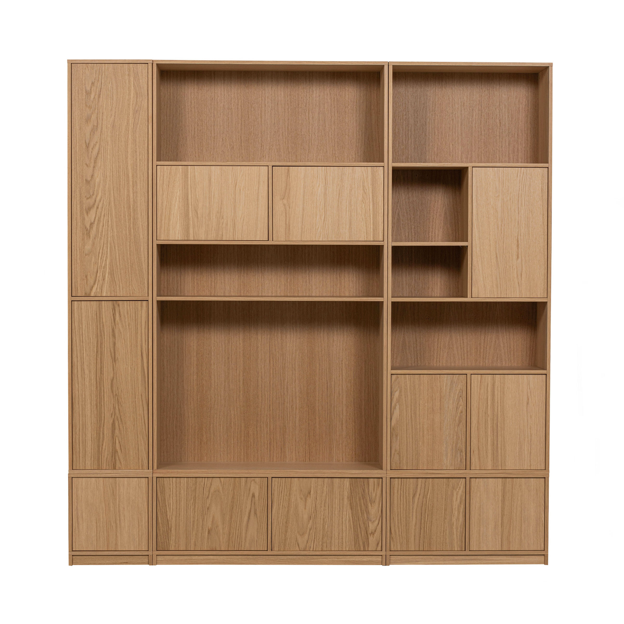 vtwonen Opbergkast 'Modulair' Eikenhout, 200 x 40cm