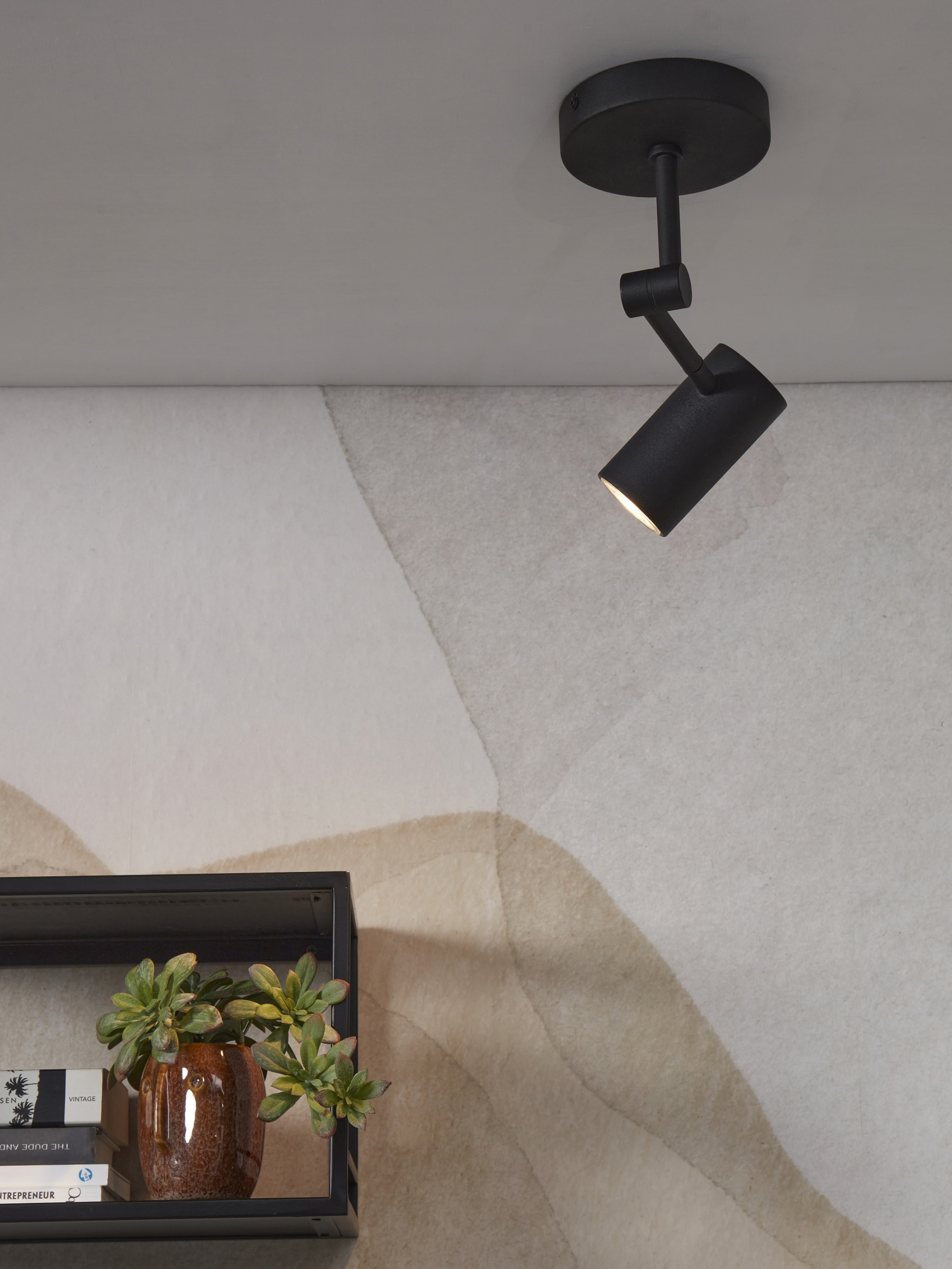 its about RoMi Plafondlamp 'Montreux' kleur Zwart