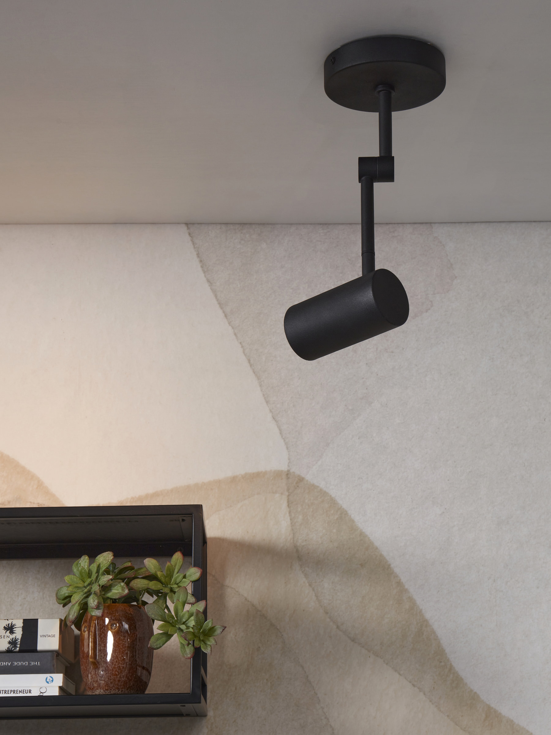 its about RoMi Plafondlamp 'Montreux' kleur Zwart