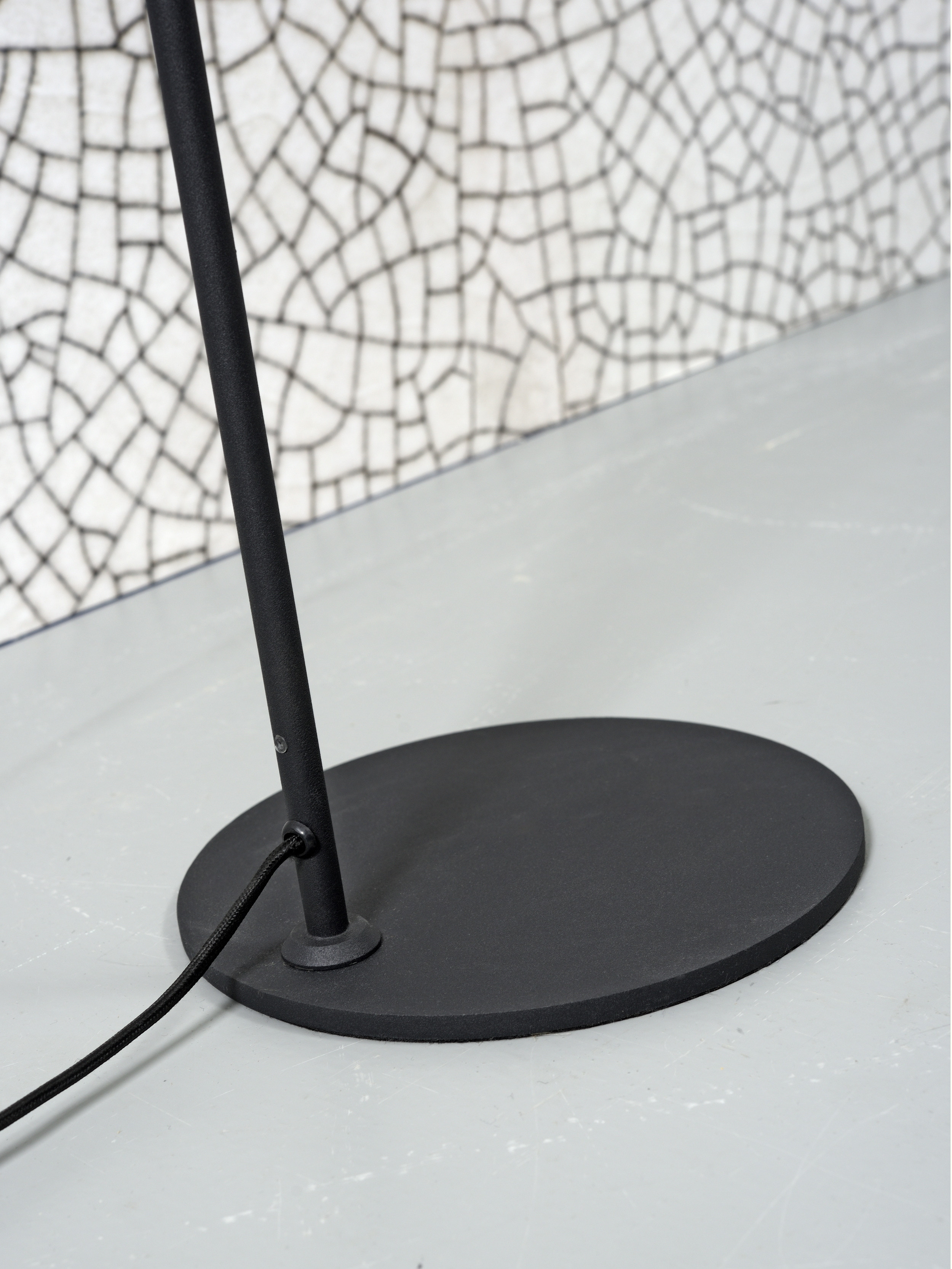 its about RoMi Vloerlamp 'Montreux' 150cm, kleur Zwart