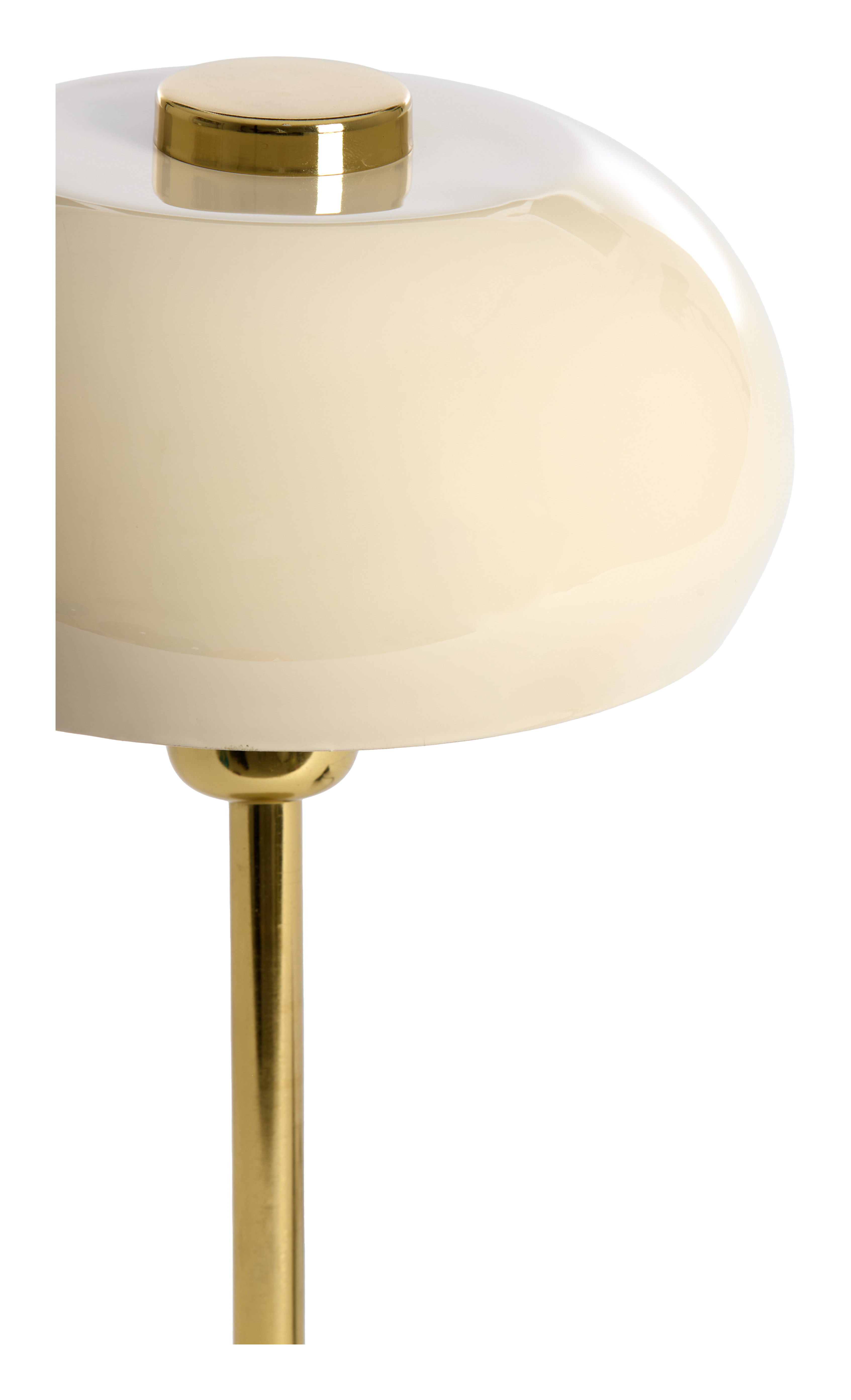 Light & Living Tafellamp 'Surin' 34cm, kleur Lichtgrijs/Goud