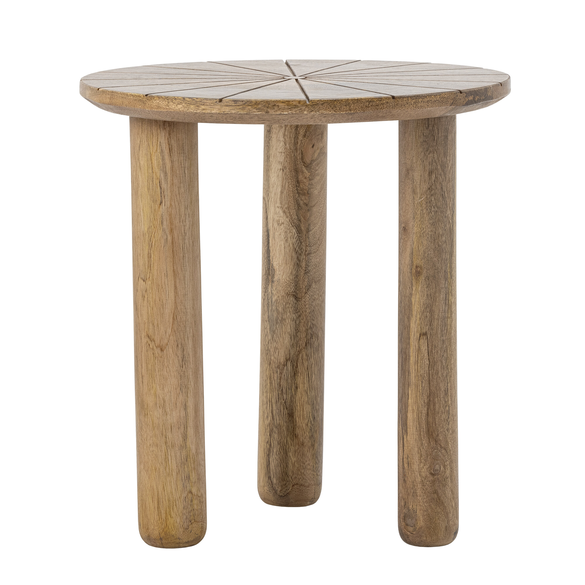Bloomingville Ronde Bijzettafel Stella, Mangohout, 40cm - Naturel