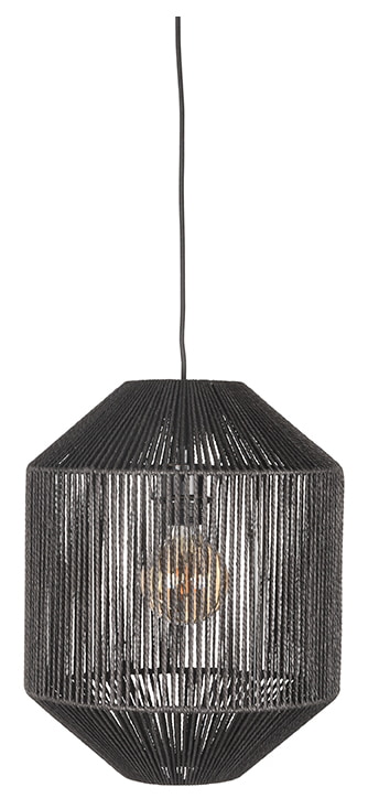 LABEL51 Hanglamp 'Ibiza' Jute, kleur Zwart