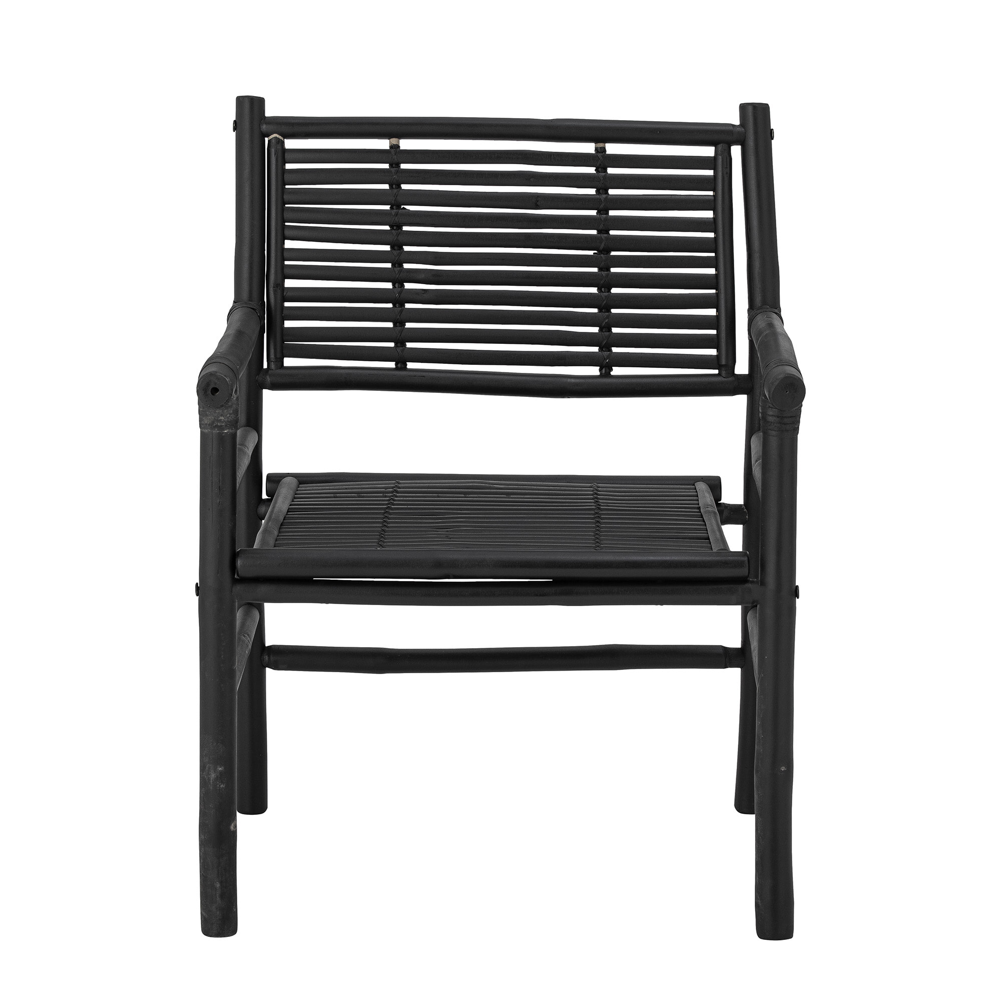 Bloomingville Fauteuil Coen Bamboe - Zwart