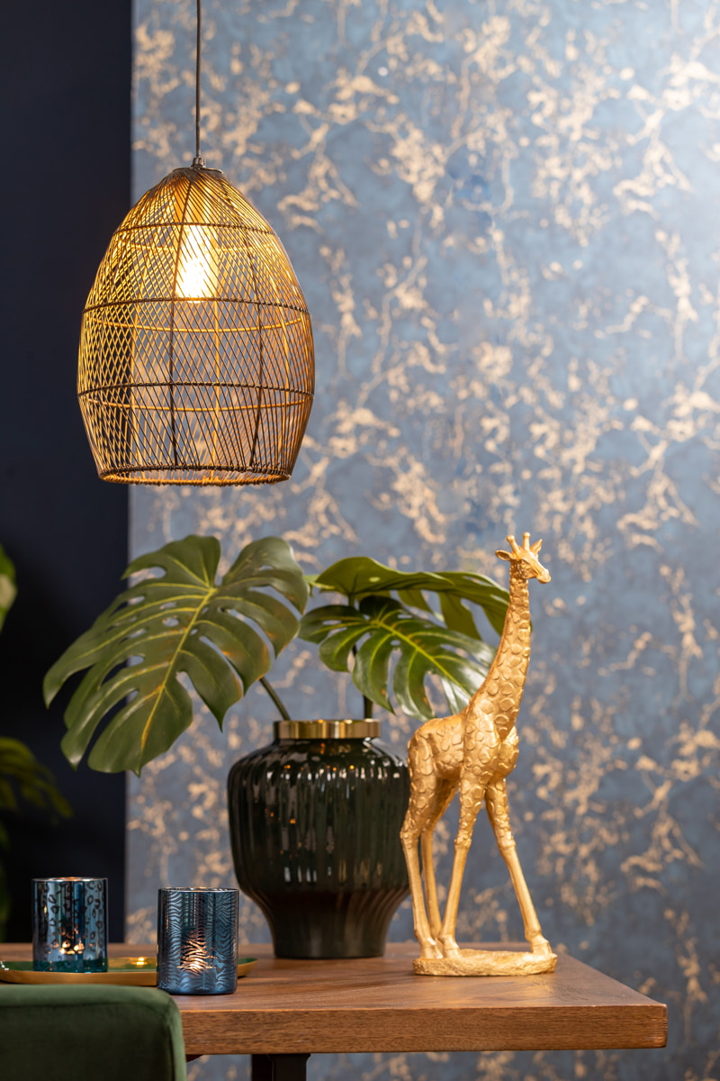 Light & Living Hanglamp 'Meya' 23cm, kleur Zwart