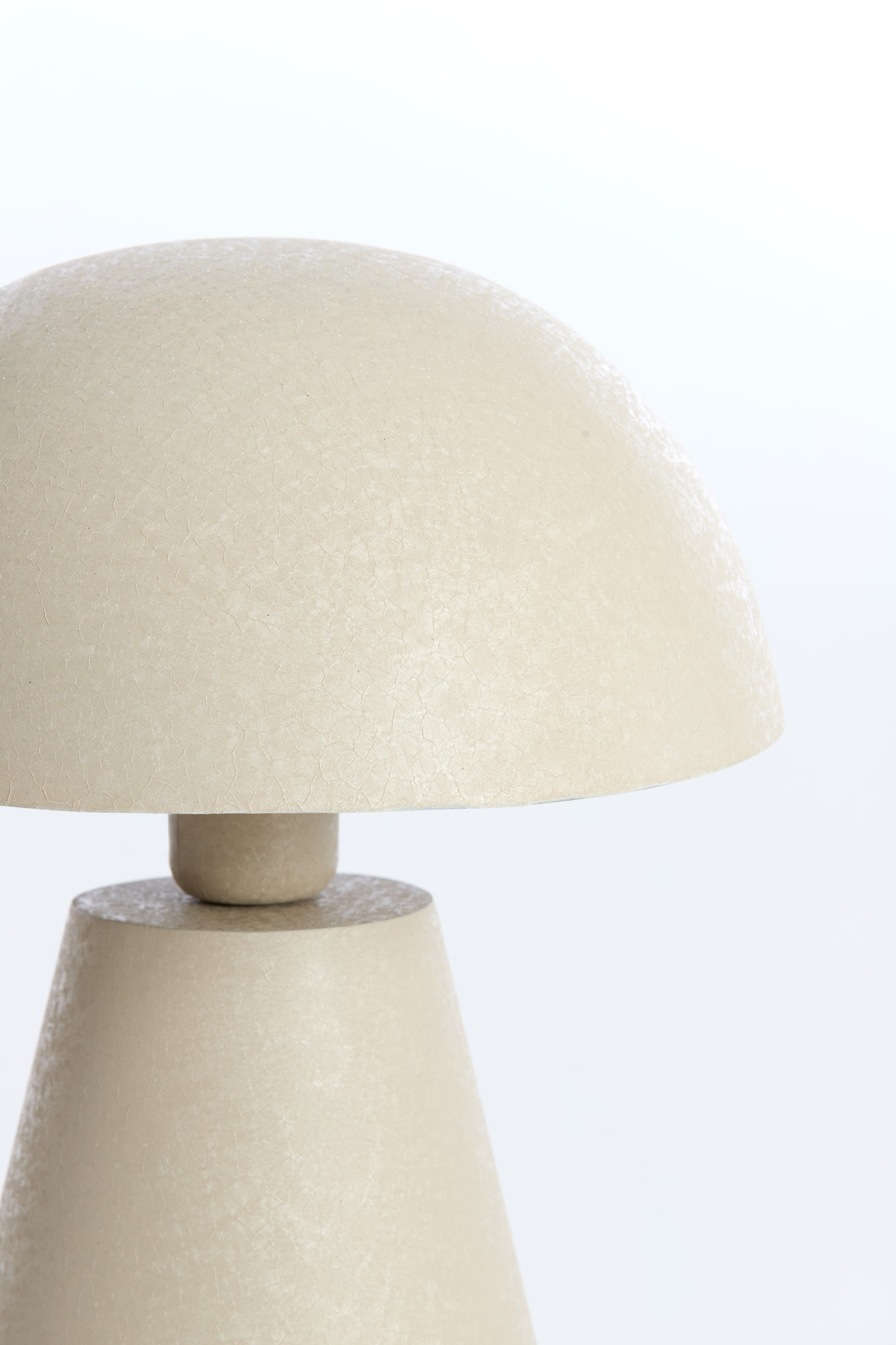 Light & Living Tafellamp 'Surrina' 41cm, kleur Lichtgrijs