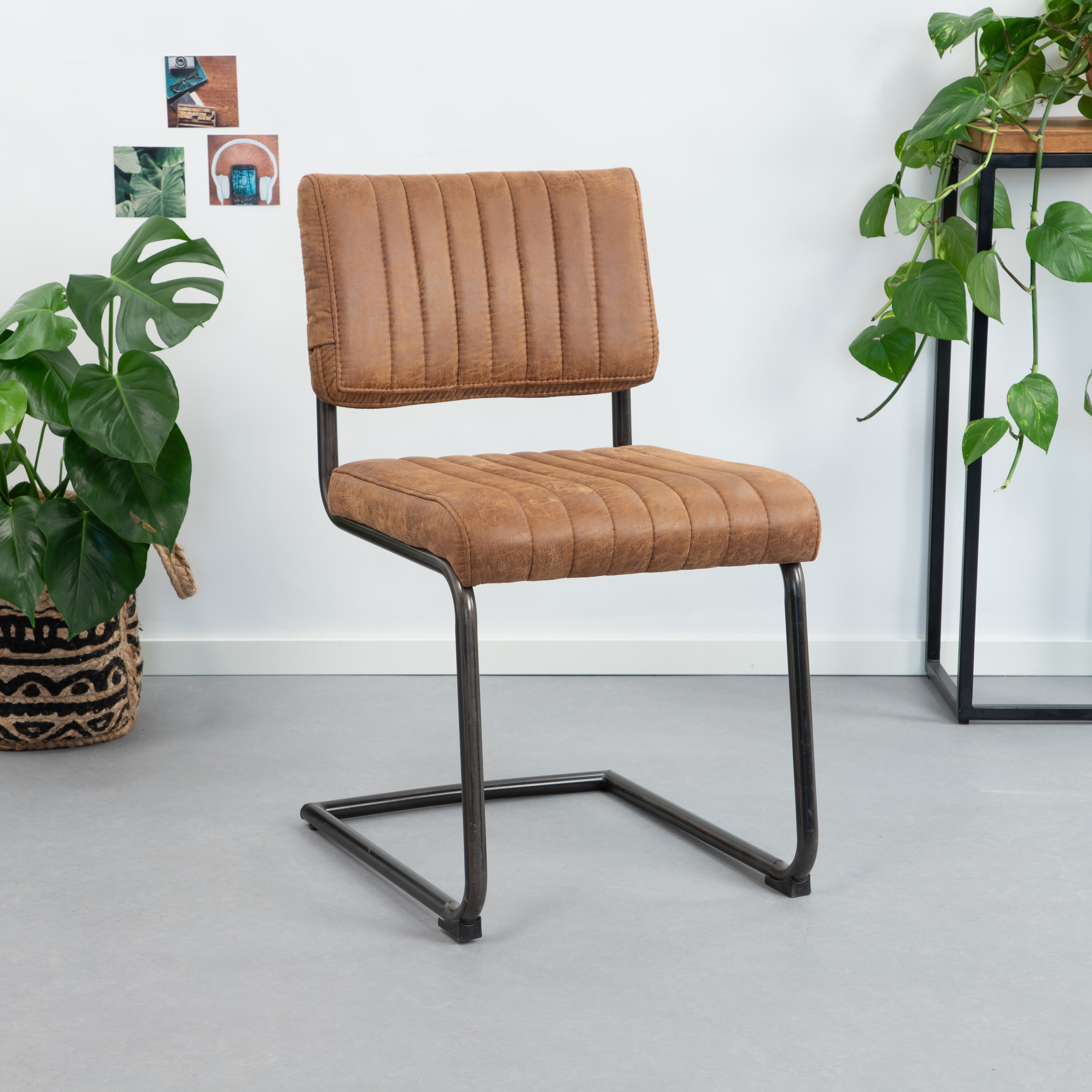 Sohome Eetkamerstoel 'Kjeld' kleur cognac