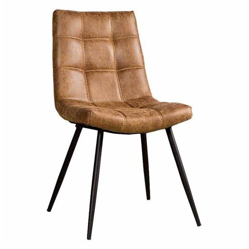 Tower Living Eetkamerstoel 'Navarra' kleur Cognac