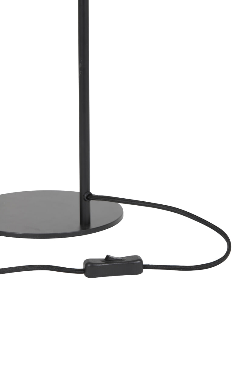 Light & Living Tafellamp 'Lekar' kleur Antiek Brons/Smoke