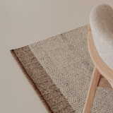 Kave Home Vloerkleed 'Nifelia' 160 x 230cm, kleur Beige