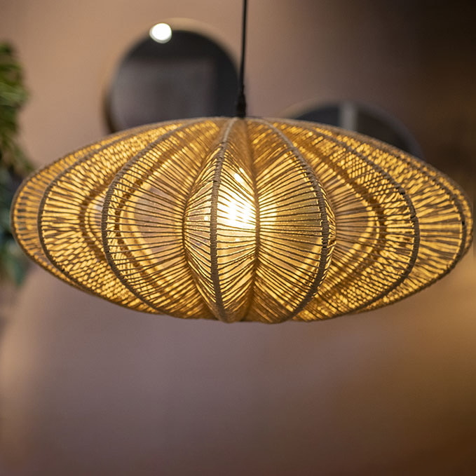By-Boo Hanglamp 'Nimbus' kleur Naturel
