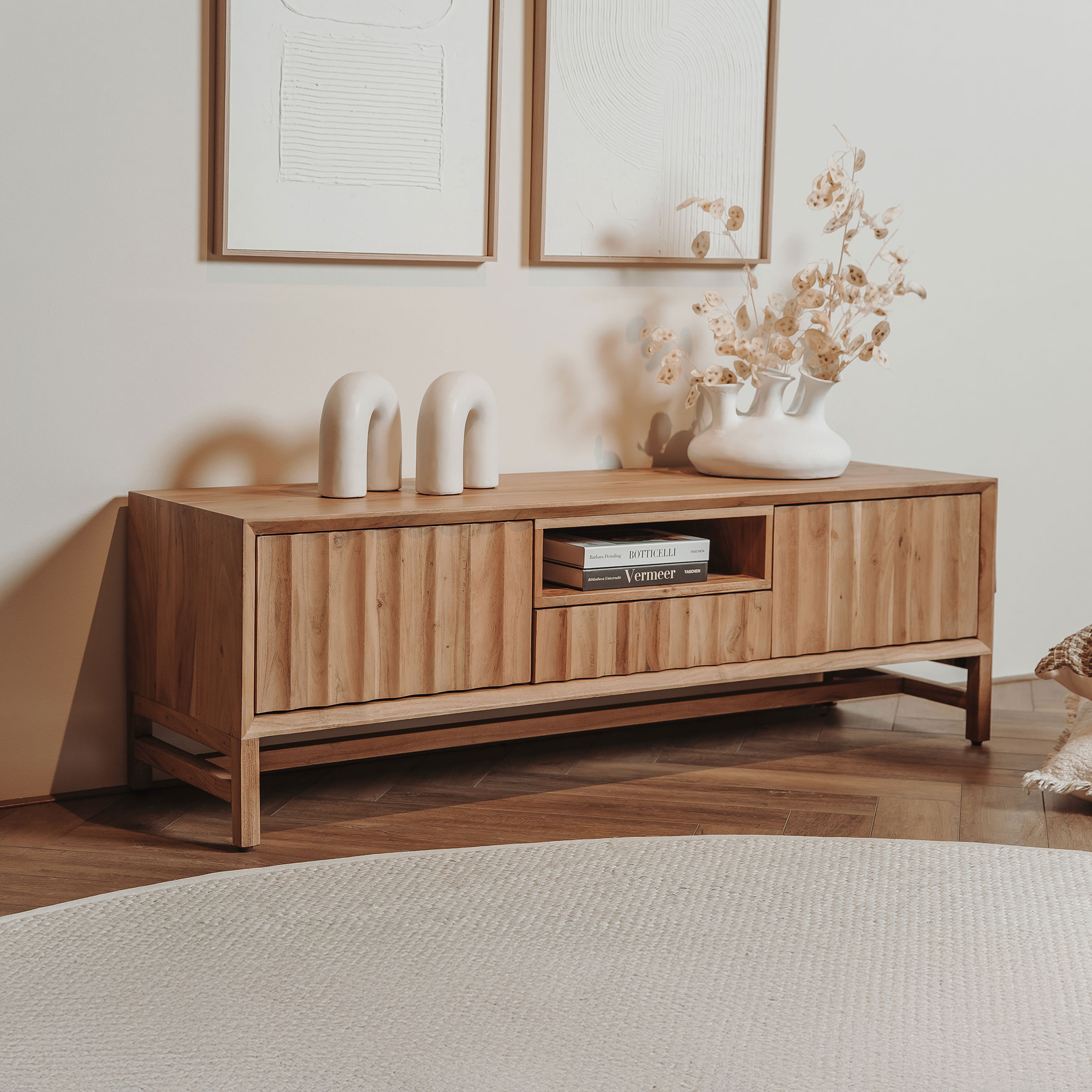 Tower Living TV-meubel 'Crotone' Acaciahout