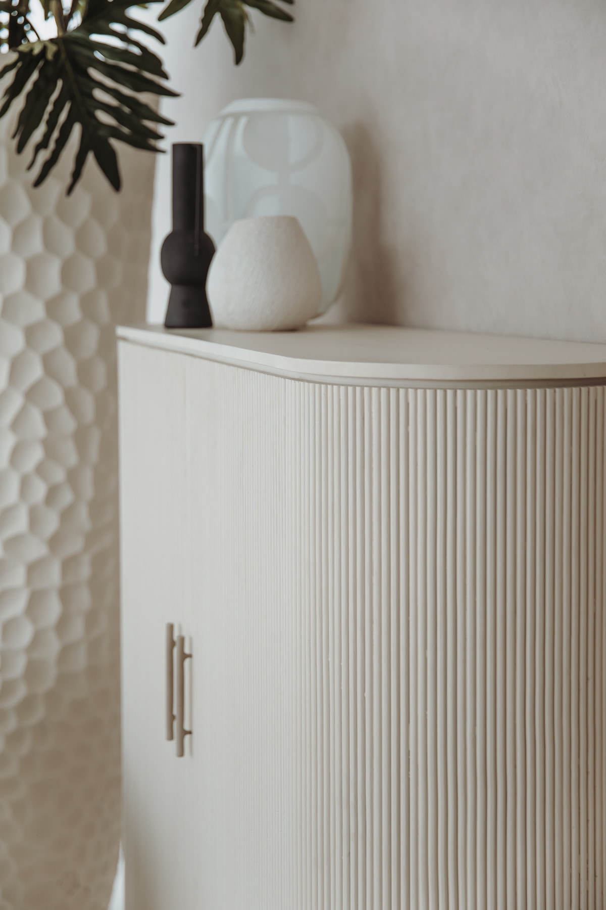 Tower Living Opbergkast 'Corbetta' Minerale cement finish, 145 x 135cm