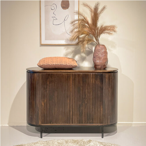 Livingfurn TV meubel Noor Mangohout Kleur Walnoot Sohome livingfurn-tv-meubel-noor-mangohout-kleur-walnoot-sohome