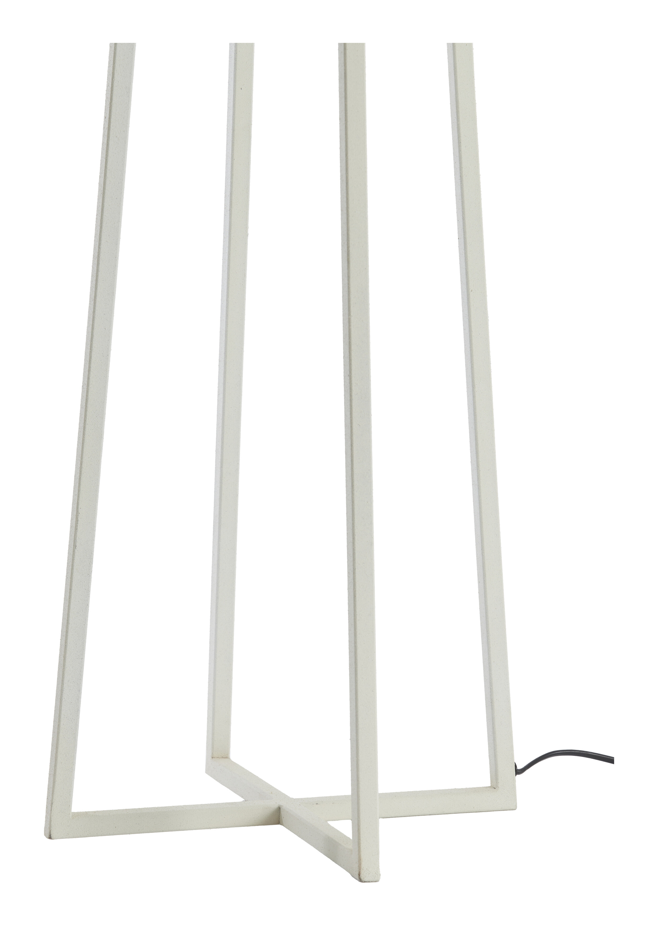 Light & Living Vloerlamp 'Miley' 130cm, kleur Crème (excl. kap)