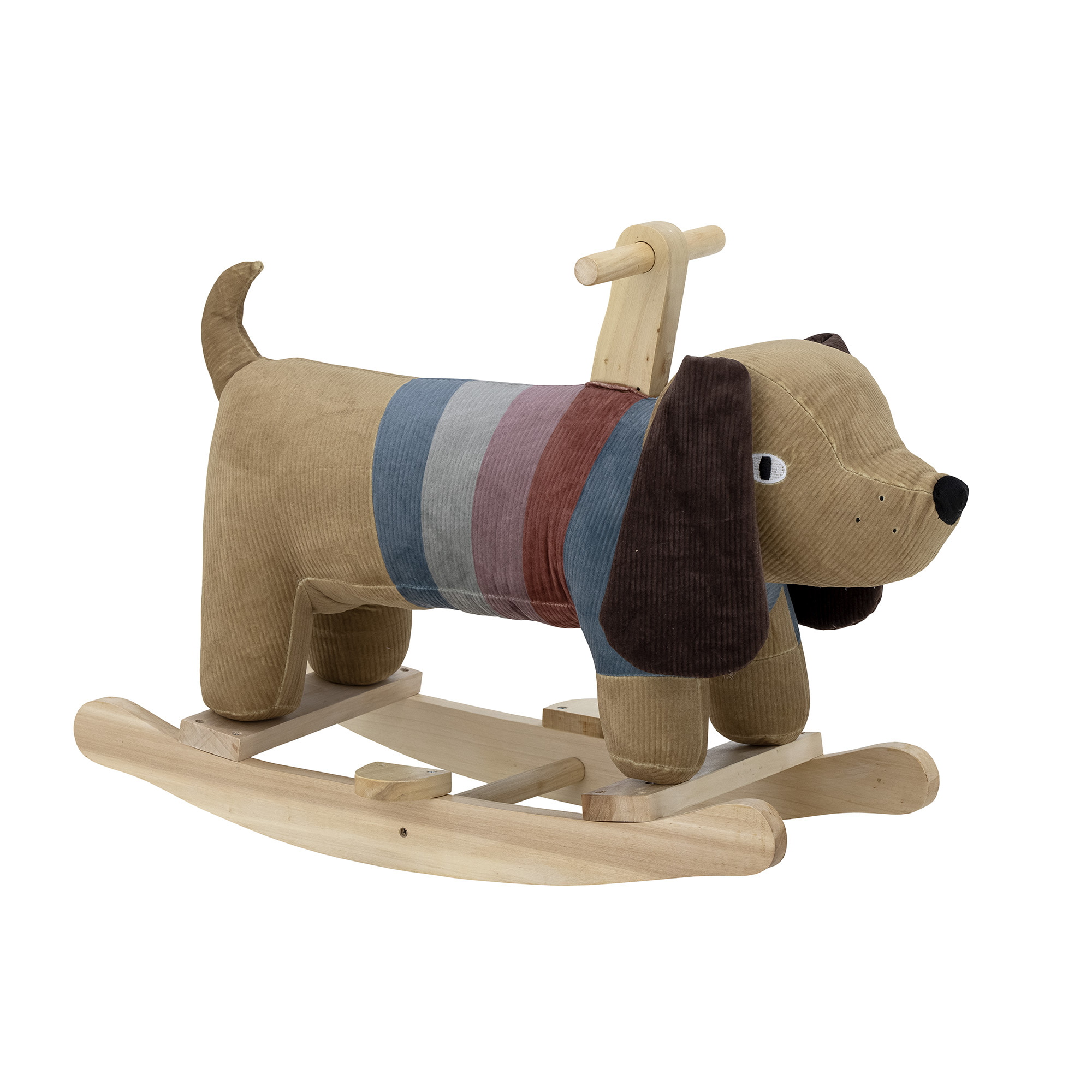 Bloomingville MINI Hobbelpaard Charlie Hond - Meerkleurig