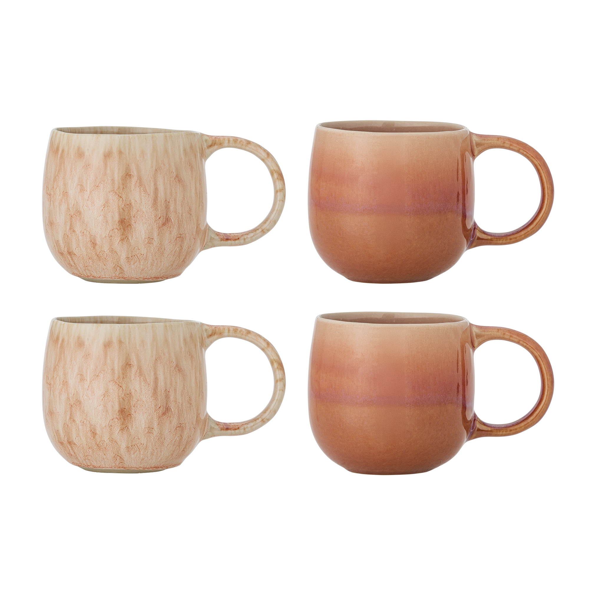 Bloomingville Mok Roselyn Set van 4 stuks - Roze