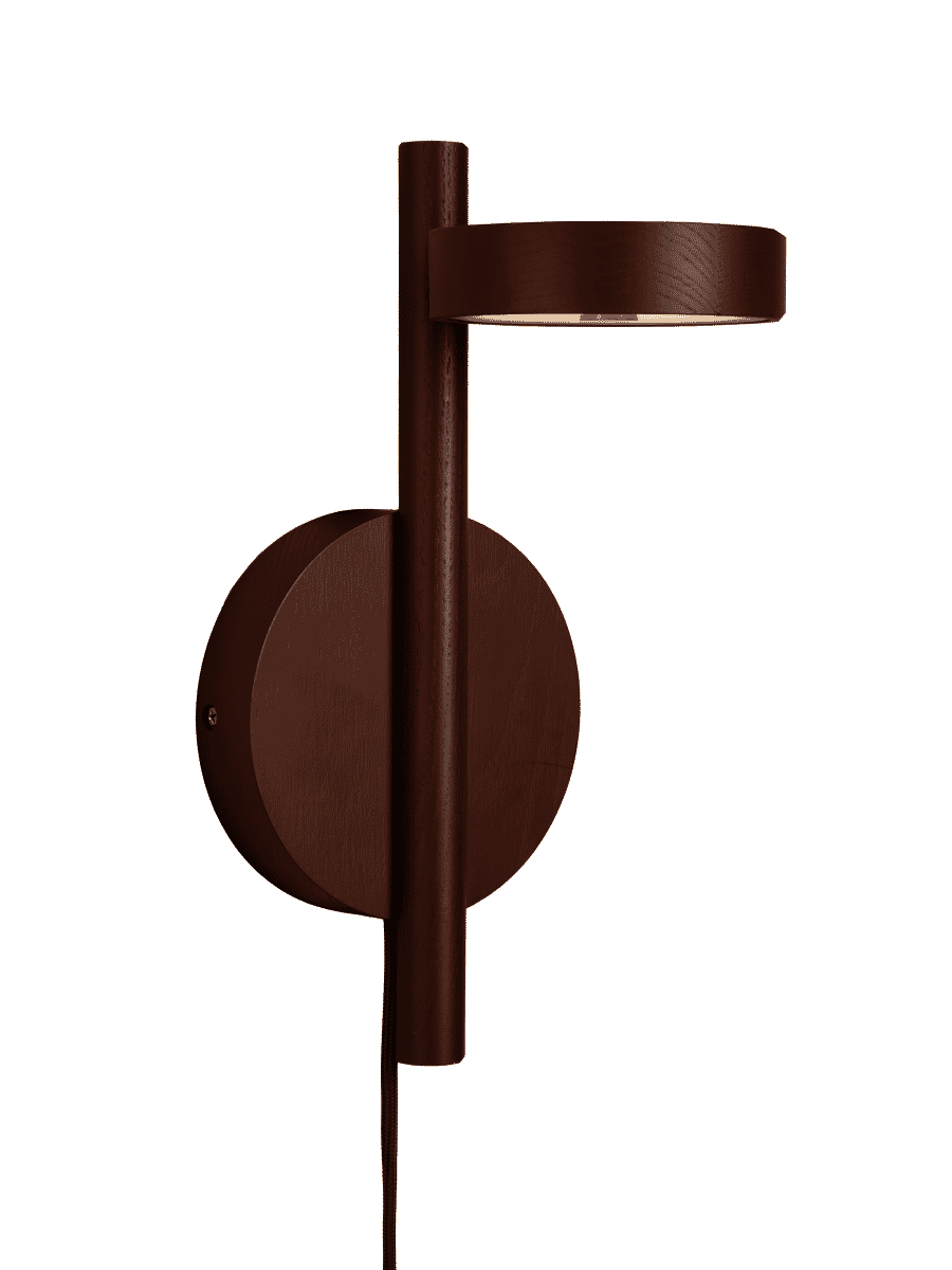 GOOD&MOJO Wandlamp 'Okinawa' Essenhout, kleur Bruin