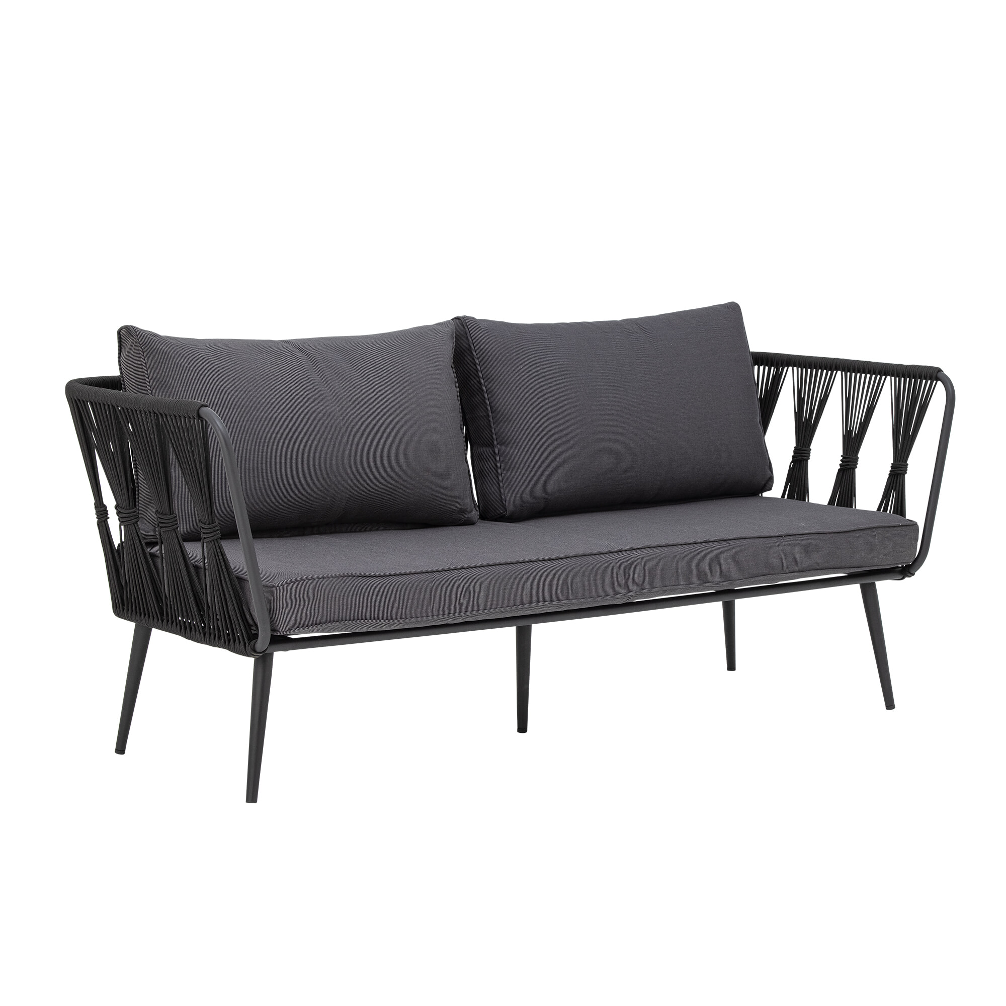 Bloomingville Tuinbank Pavone 174cm - Zwart