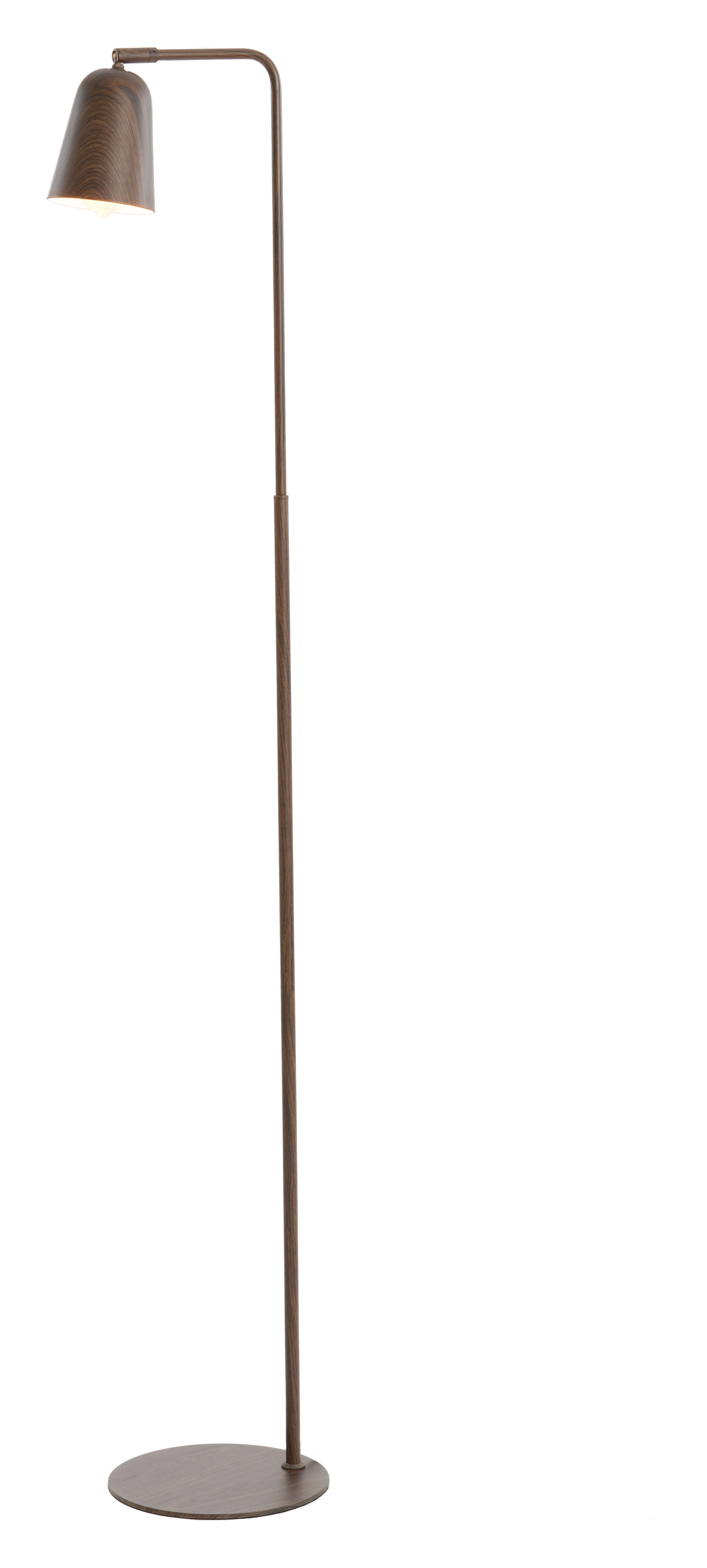 Light & Living Vloerlamp 'Salomo' 147cm, kleur Donkerbruin