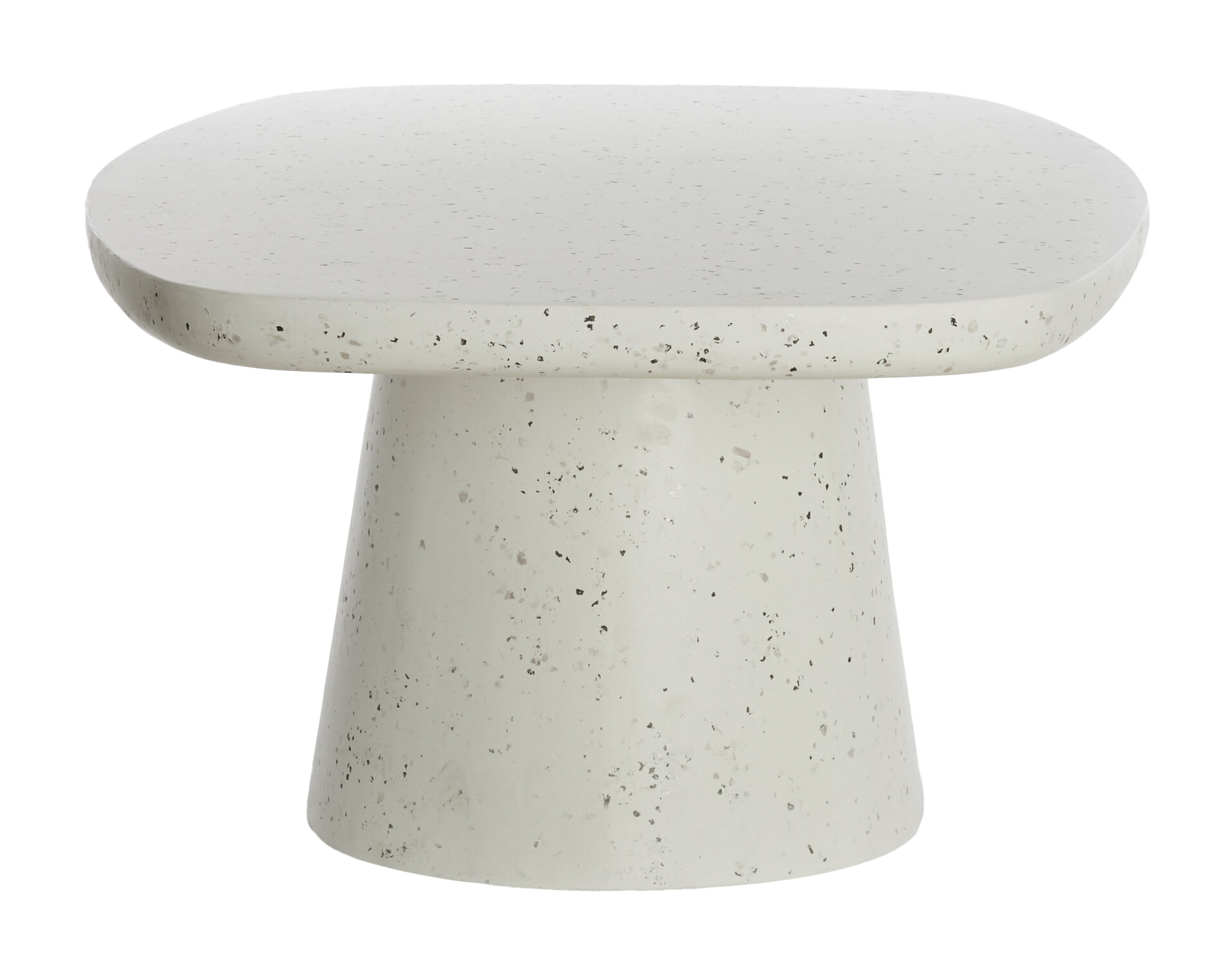 Light & Living Deens Ovale Salontafel 'Hamura' Terrazzo, 120 x 70cm