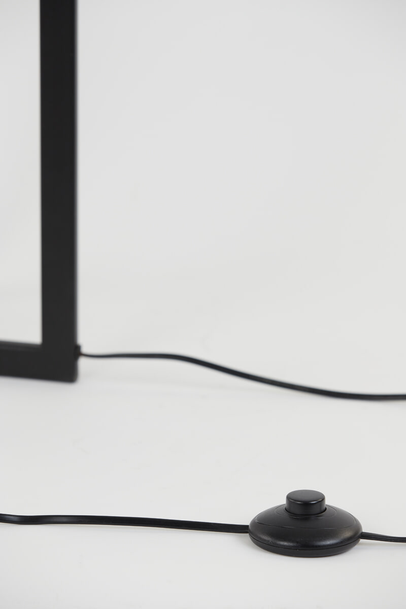 Light & Living Vloerlamp 'Mace' kleur Mat Zwart