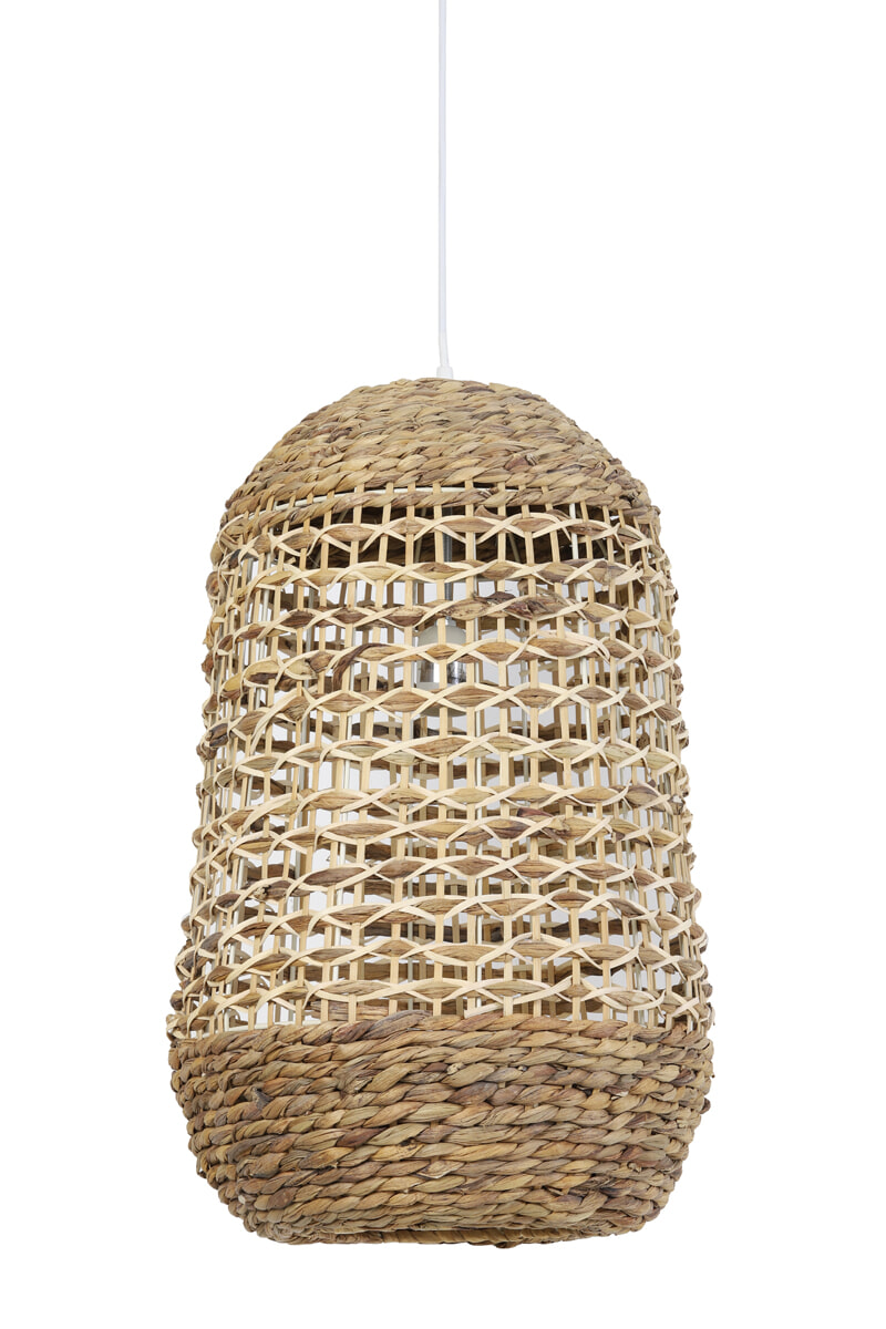 Light & Living Hanglamp 'Tripoli' 37.5cm, kleur Naturel