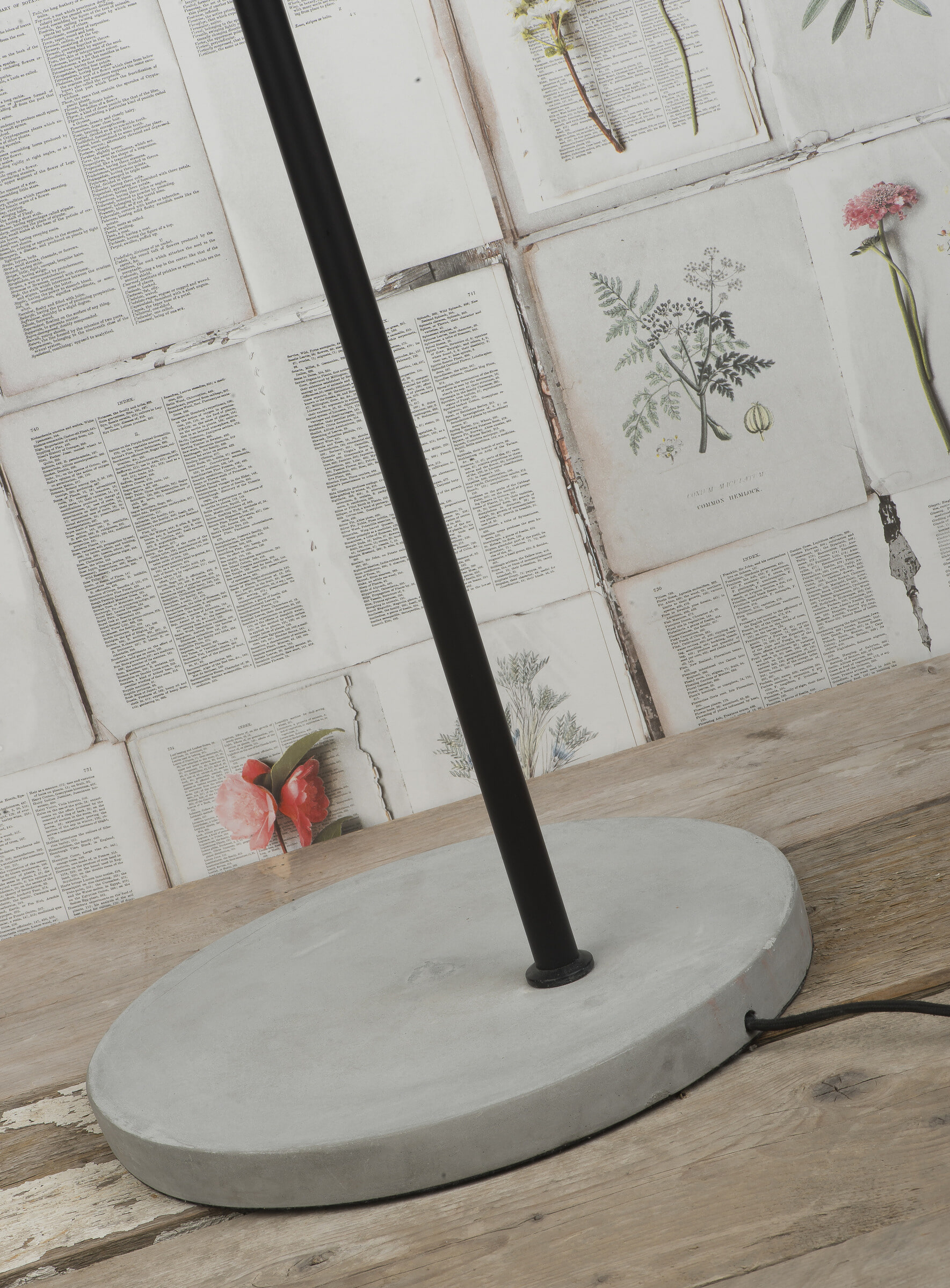 its about RoMi Vloerlamp 'Oslo' 3-lamps, kleur Zwart