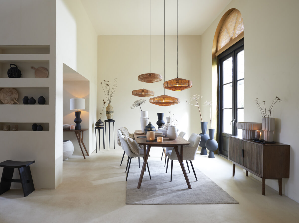 Light & Living Eettafel 'Quenza' Acaciahout, 220 x 100cm