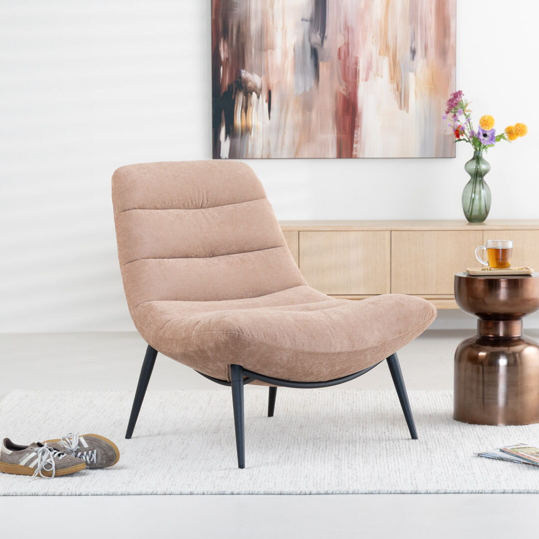 Sohome Fauteuil Otis Chenille - Rosewood