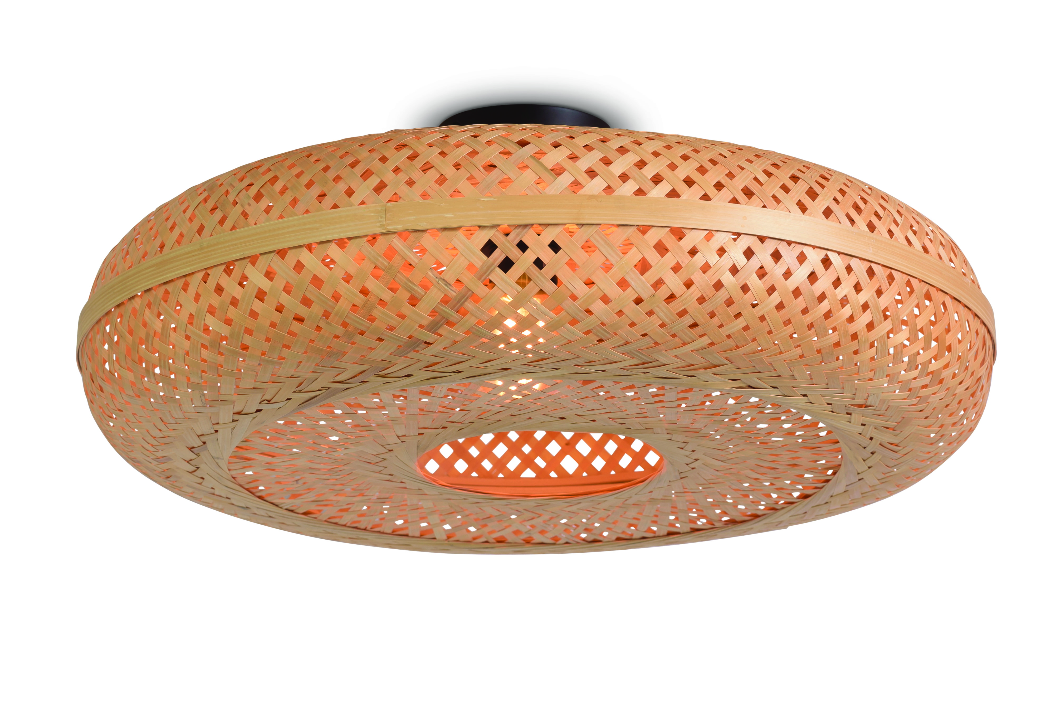 GOOD&MOJO Plafondlamp 'Palawan' Large, Bamboe, kleur Naturel