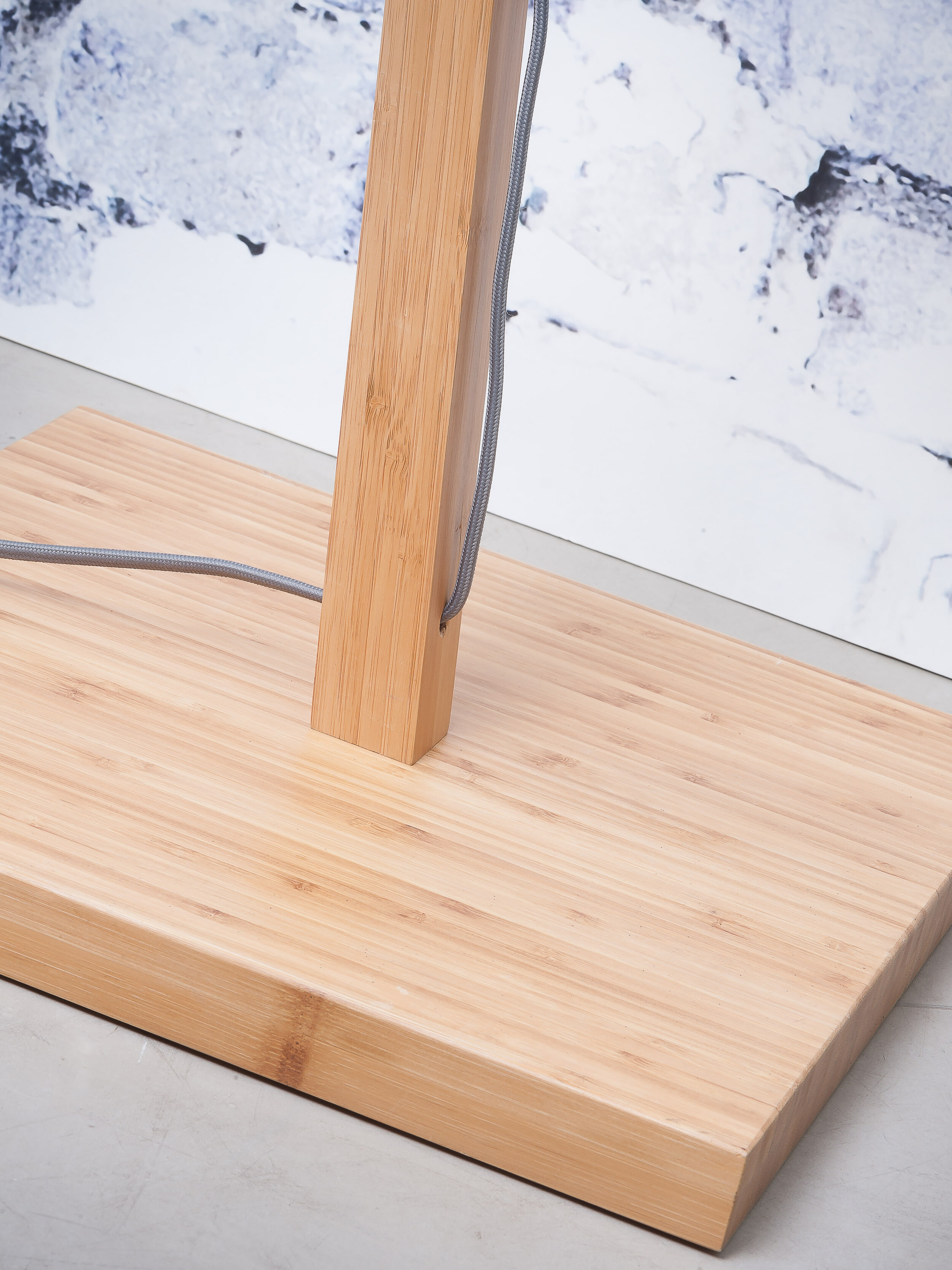 GOOD&MOJO Vloerlamp 'Palawan' Bamboe, 176cm, kleur Naturel