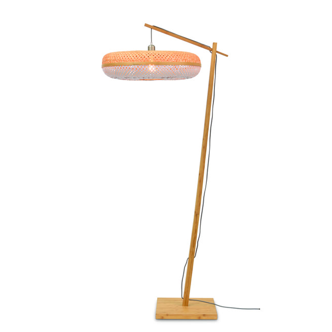 GOOD&MOJO Vloerlamp 'Palawan' Bamboe, Ø60cm
