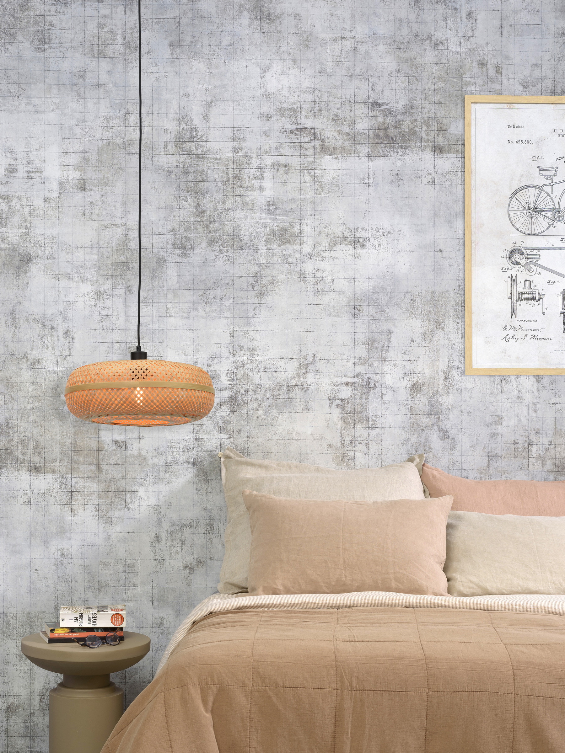 GOOD&MOJO Hanglamp 'Palawan' Small, Bamboe, kleur Naturel