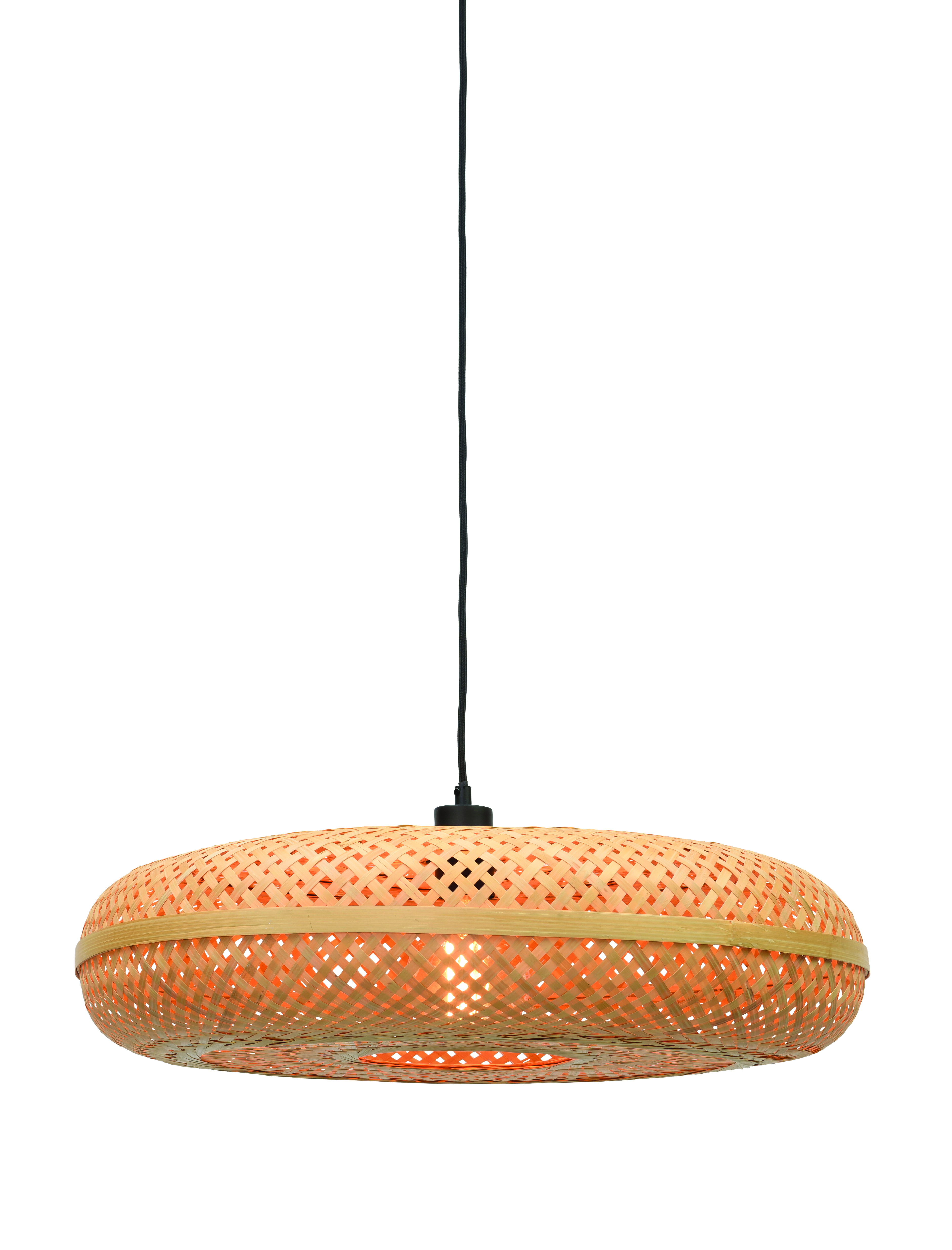 GOOD&MOJO Hanglamp 'Palawan' Large, Bamboe, kleur Naturel