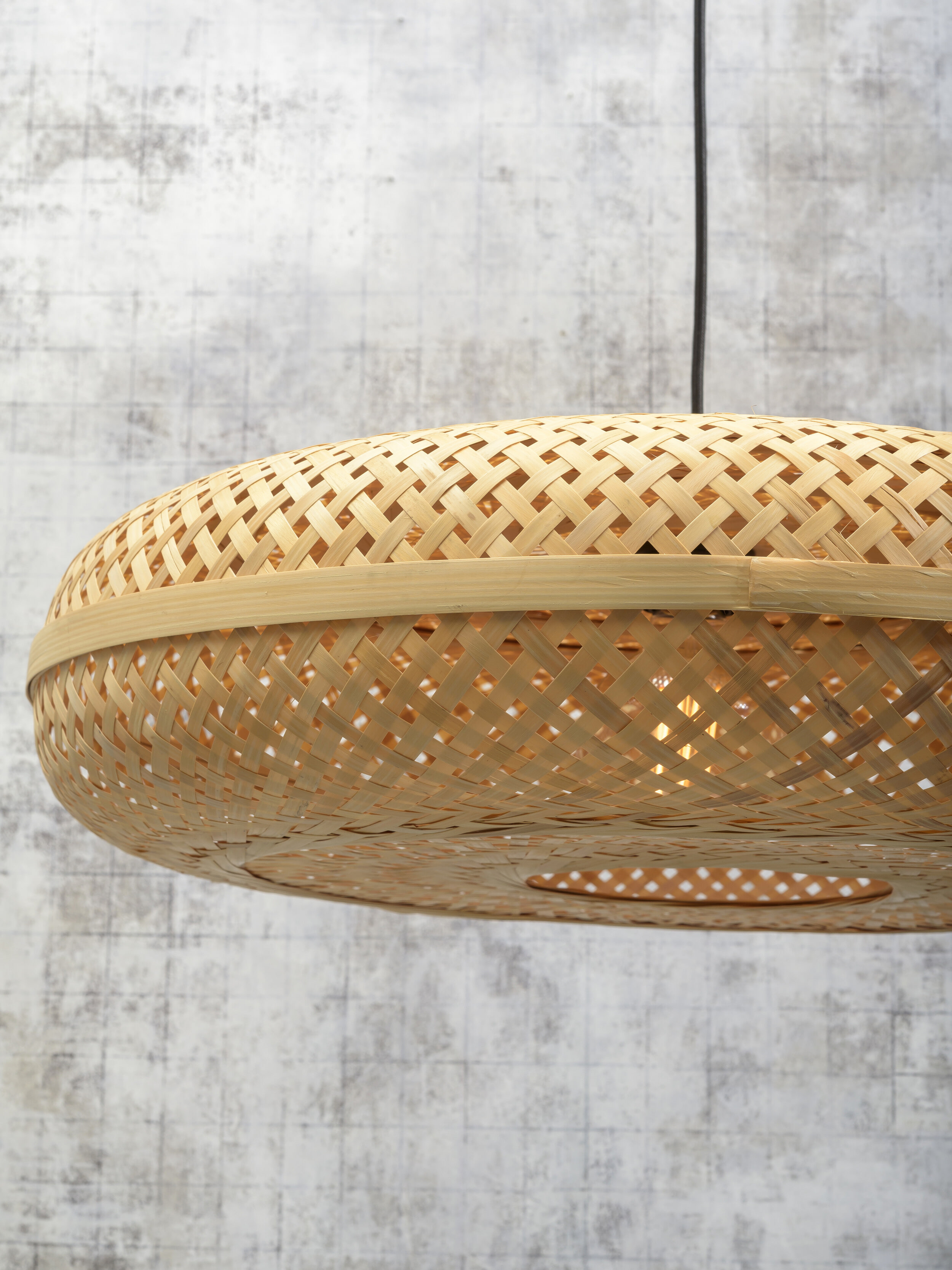 GOOD&MOJO Hanglamp 'Palawan' Large, Bamboe, kleur Naturel
