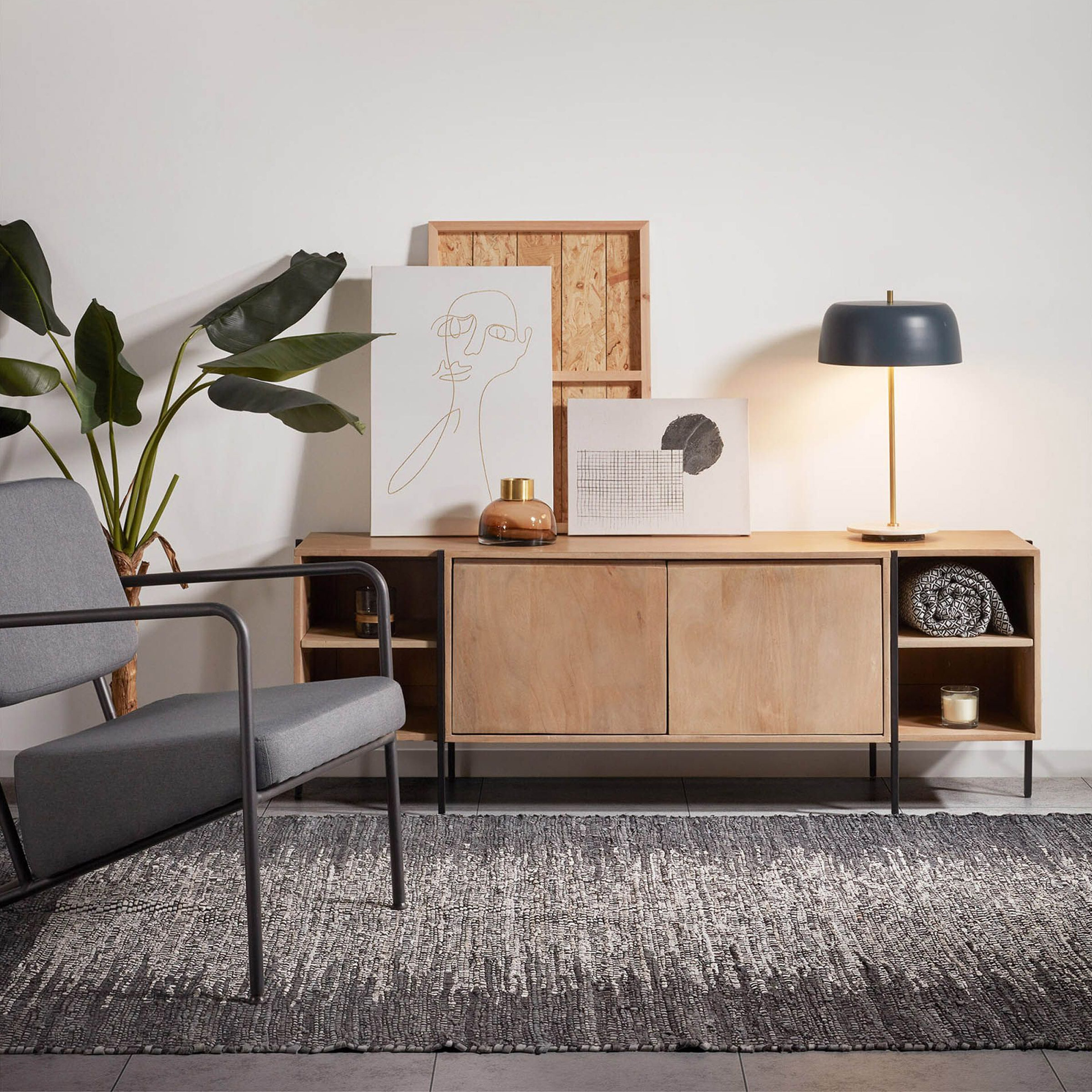 Kave Home TV-meubel 'Palmia' Mangohout, 160cm Kave Home TV-meubel 'Palmia' Mangohout, 160cm