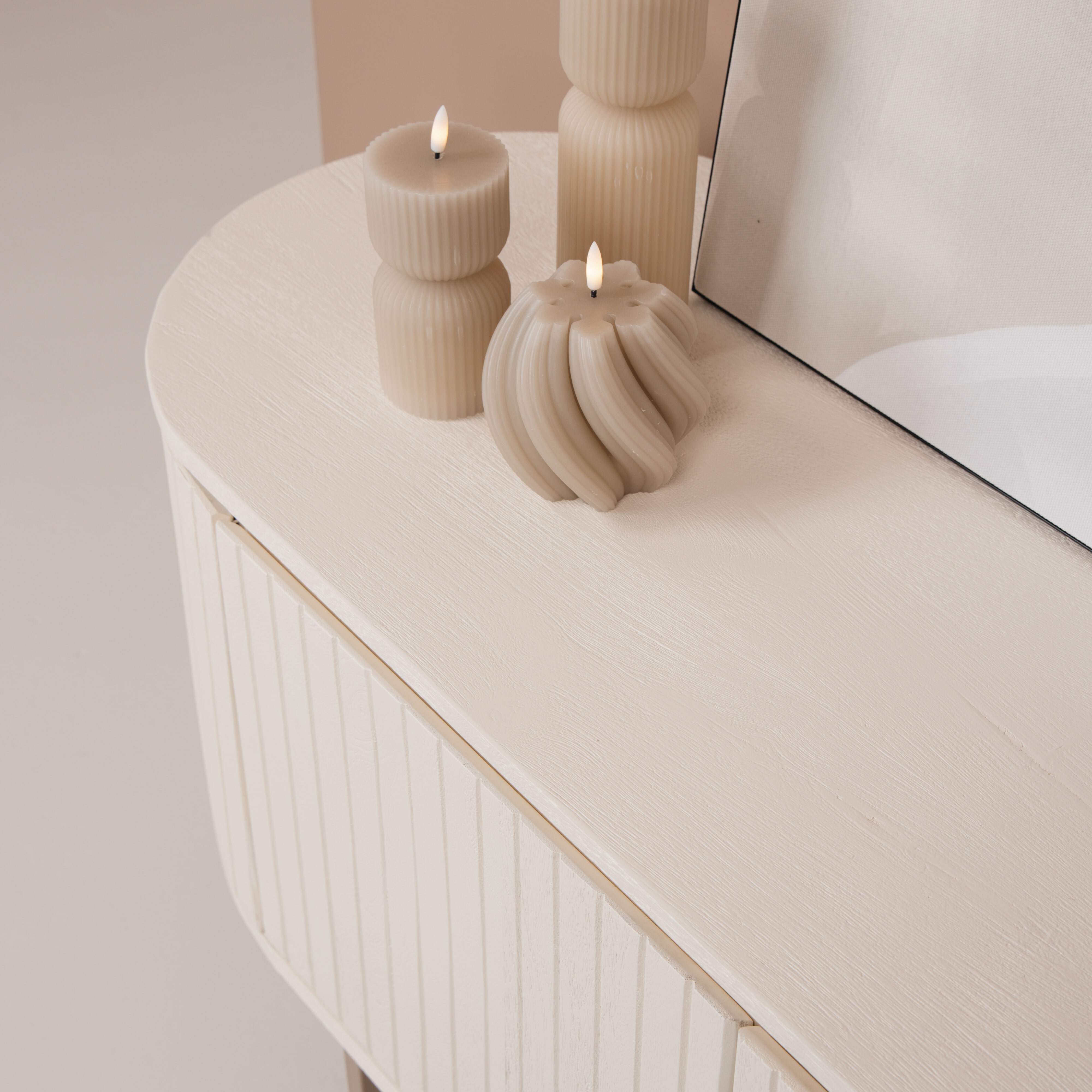 Livingfurn TV-meubel 'Patou' Mangohout, 170cm